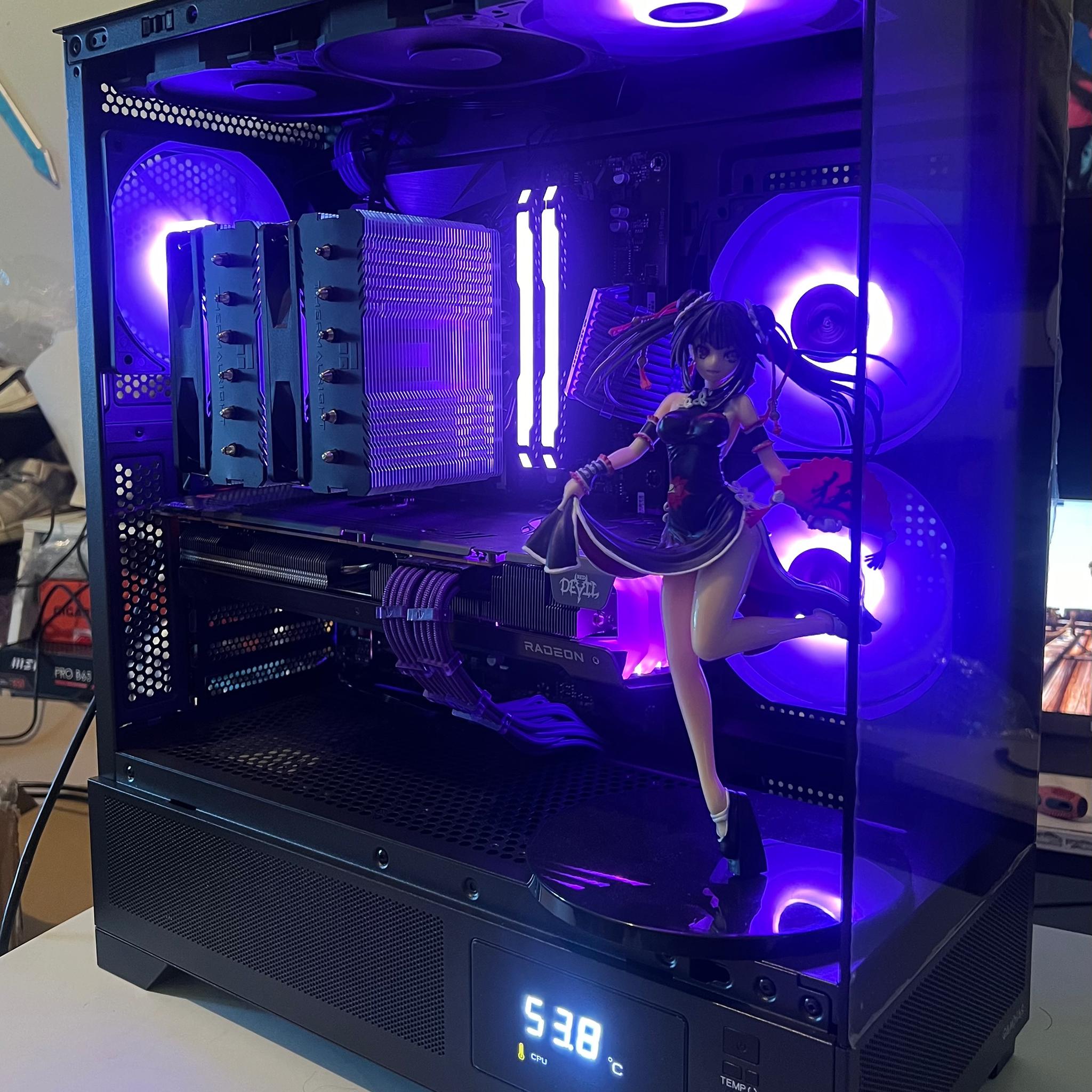 MEMORIAL DAY SALE 🔥 Purple ⚛️ Gaming PC | Ryzen 7 5800X | RX 6700XT 12GB | 32GB RAM | 1TB SSD | 11