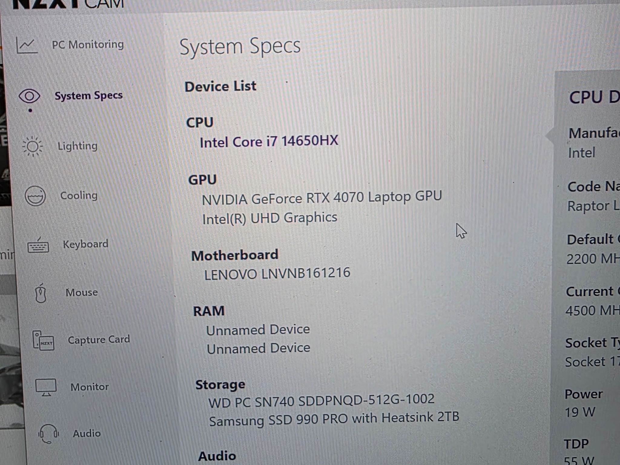 Legion 5i Pro RTX 4070, i7 14650hx, 32gb ddr5. Streaming Gaming Laptop