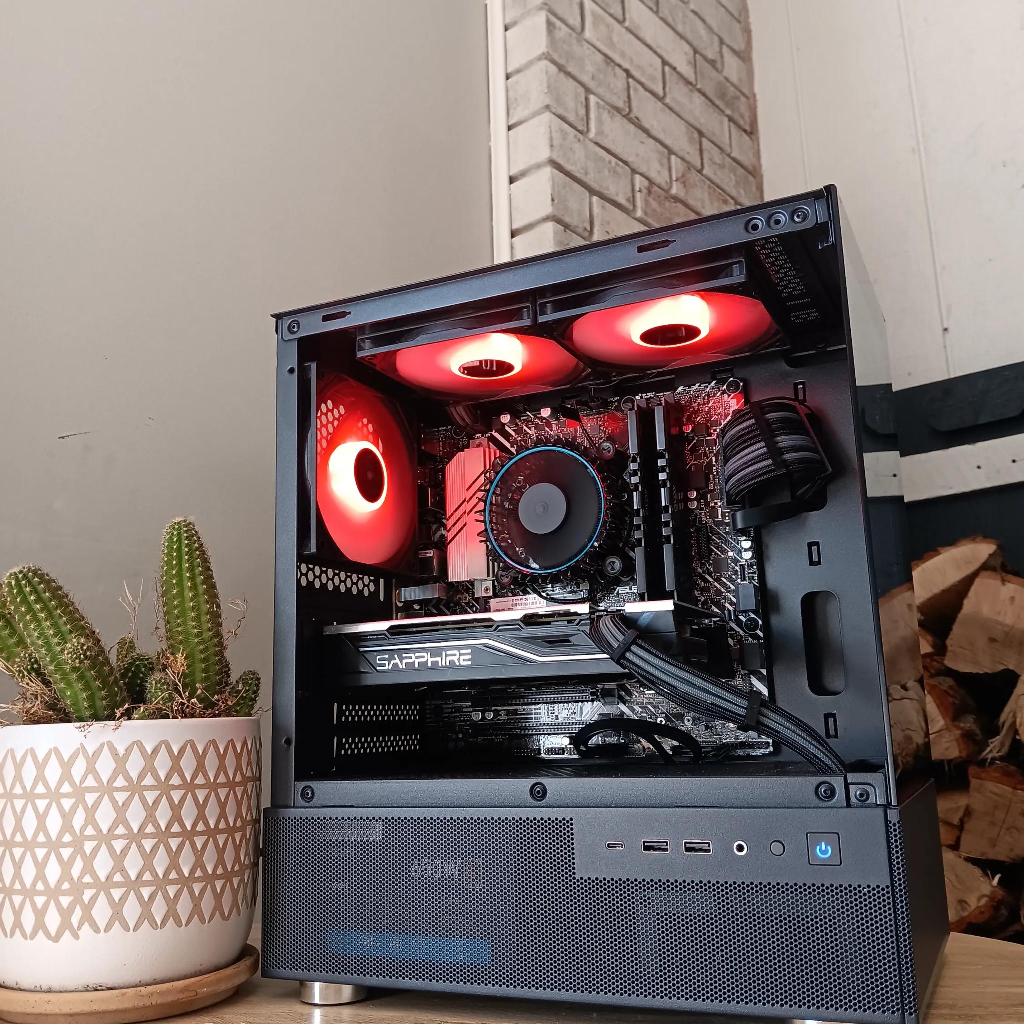 💎Budget Aesthetics💎/Rx 580 8gb/Intel i3-12100f/16gb ddr4 3200mhz/1tb nvme/