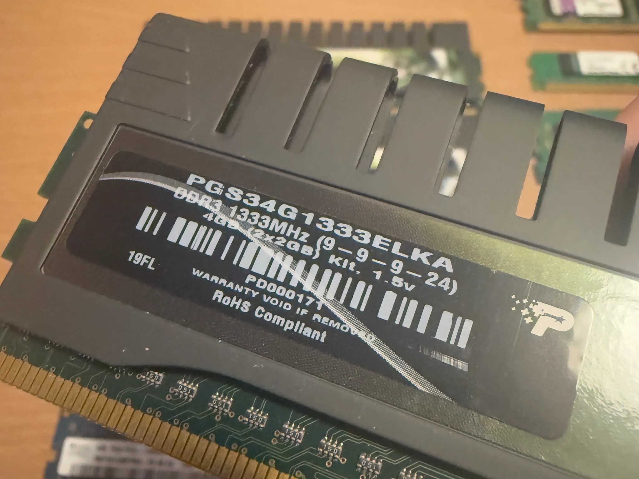 DDR3 Desktop RAM Lot | 38gb Total | Various Brands: Patriot, Micron, Kingston, Hynix, Ramaxel