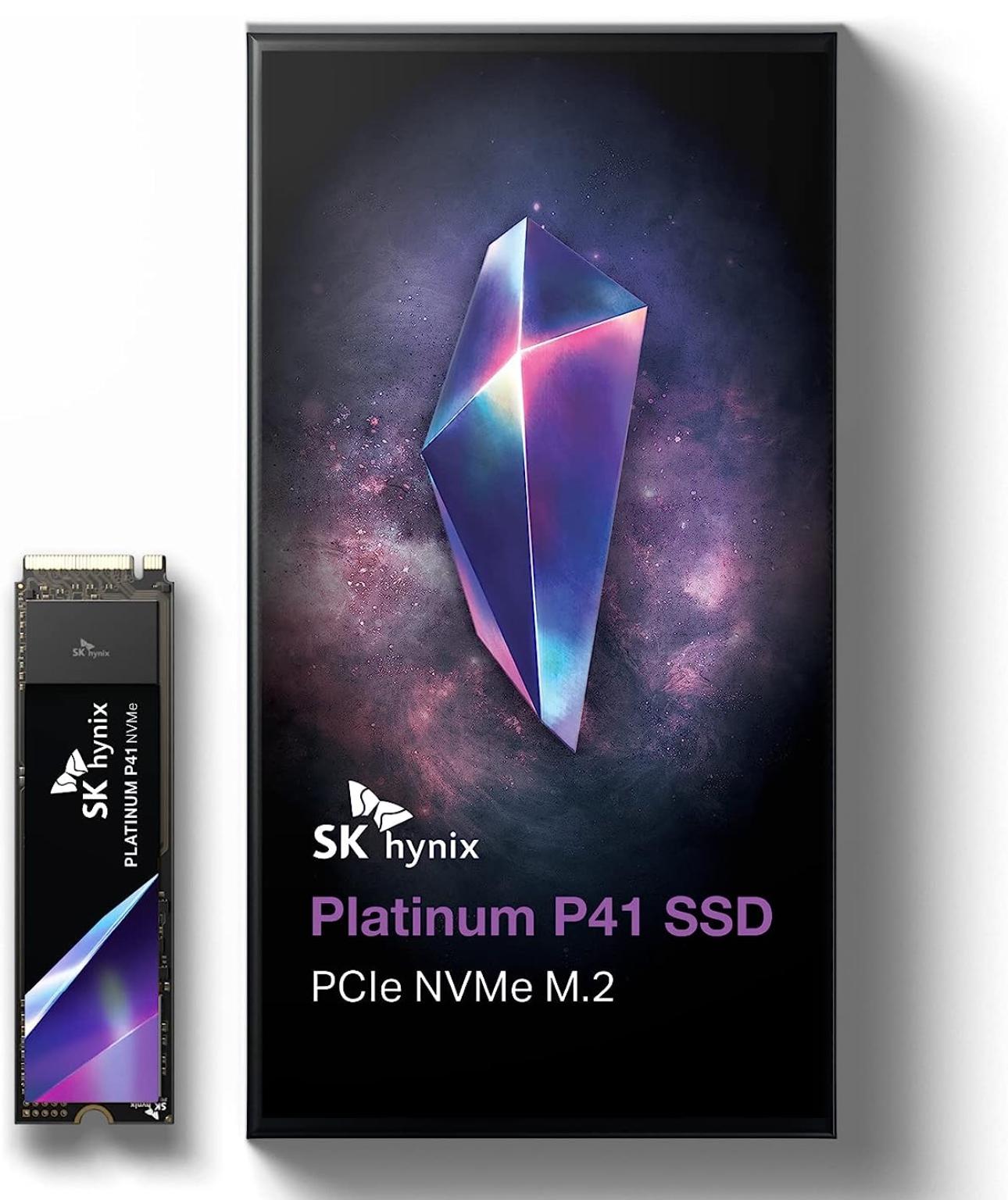 2TB SK hynix Platinum P41 PCIe NVMe Gen4 M.2 2280