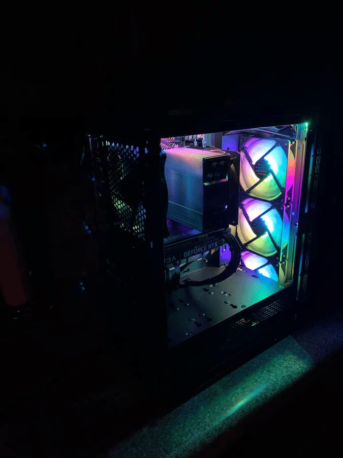 🔥 custom 1080p/1440p gaming desktop computer intel i5/3060ti/b560m/16gb/1tb/550w (all new parts) 🔥