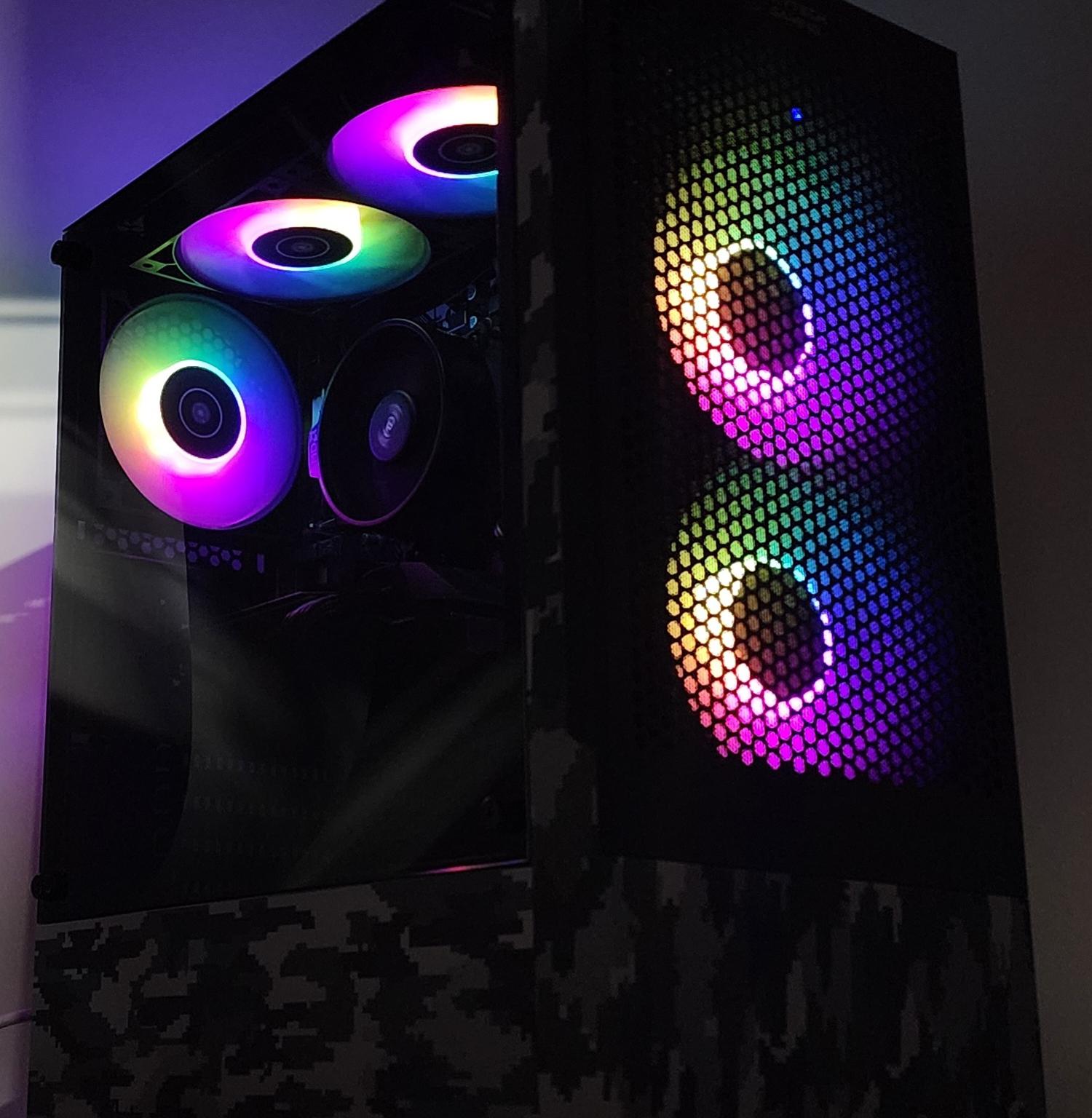 Gaming PC Ryzen 5 3600 16GB RAM 500GB SSD GTX 1660 Ti 6GB Windows 11 Computer