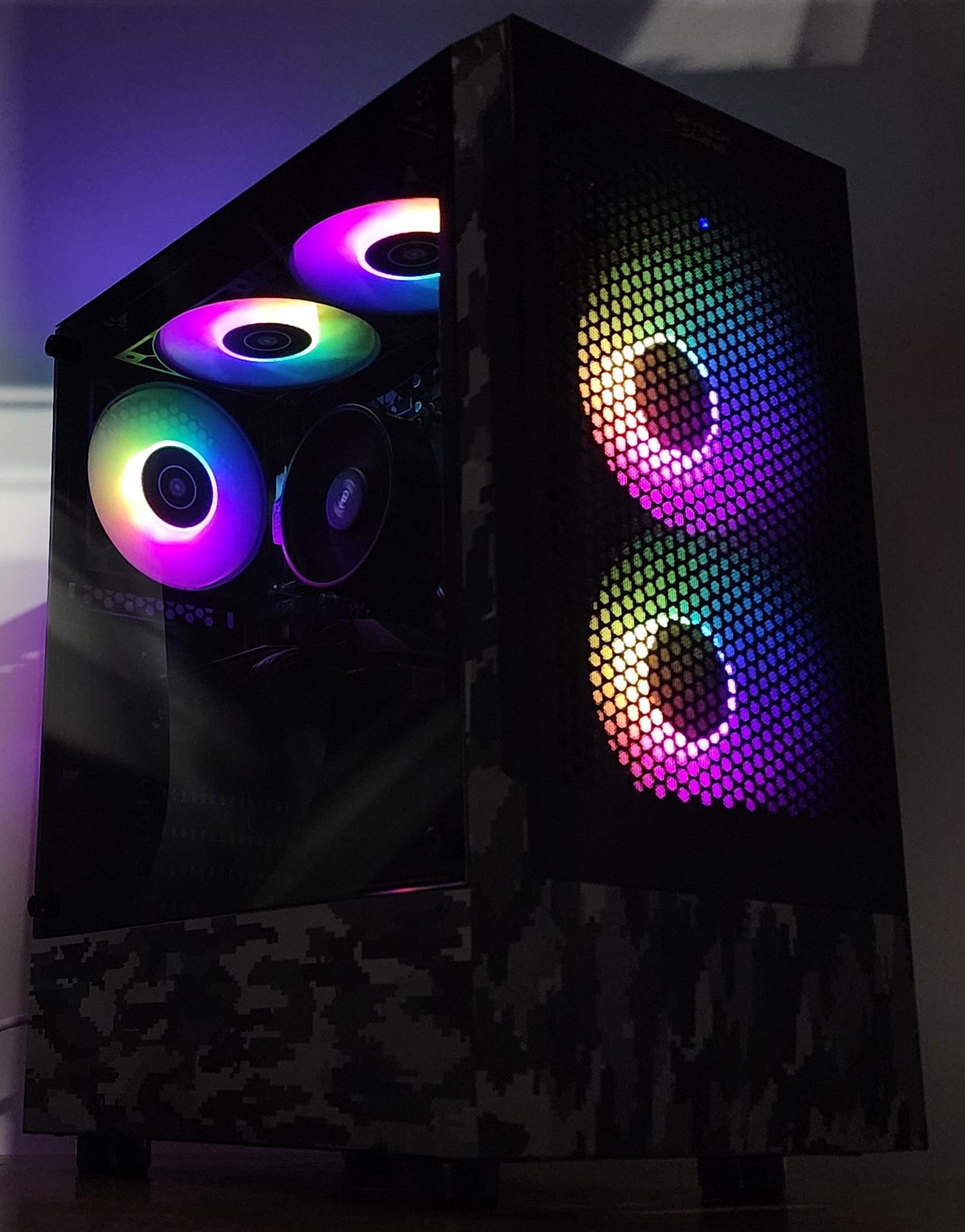 Gaming PC Ryzen 5 3600 16GB RAM 500GB SSD GTX 1660 Ti 6GB Windows 11 Computer