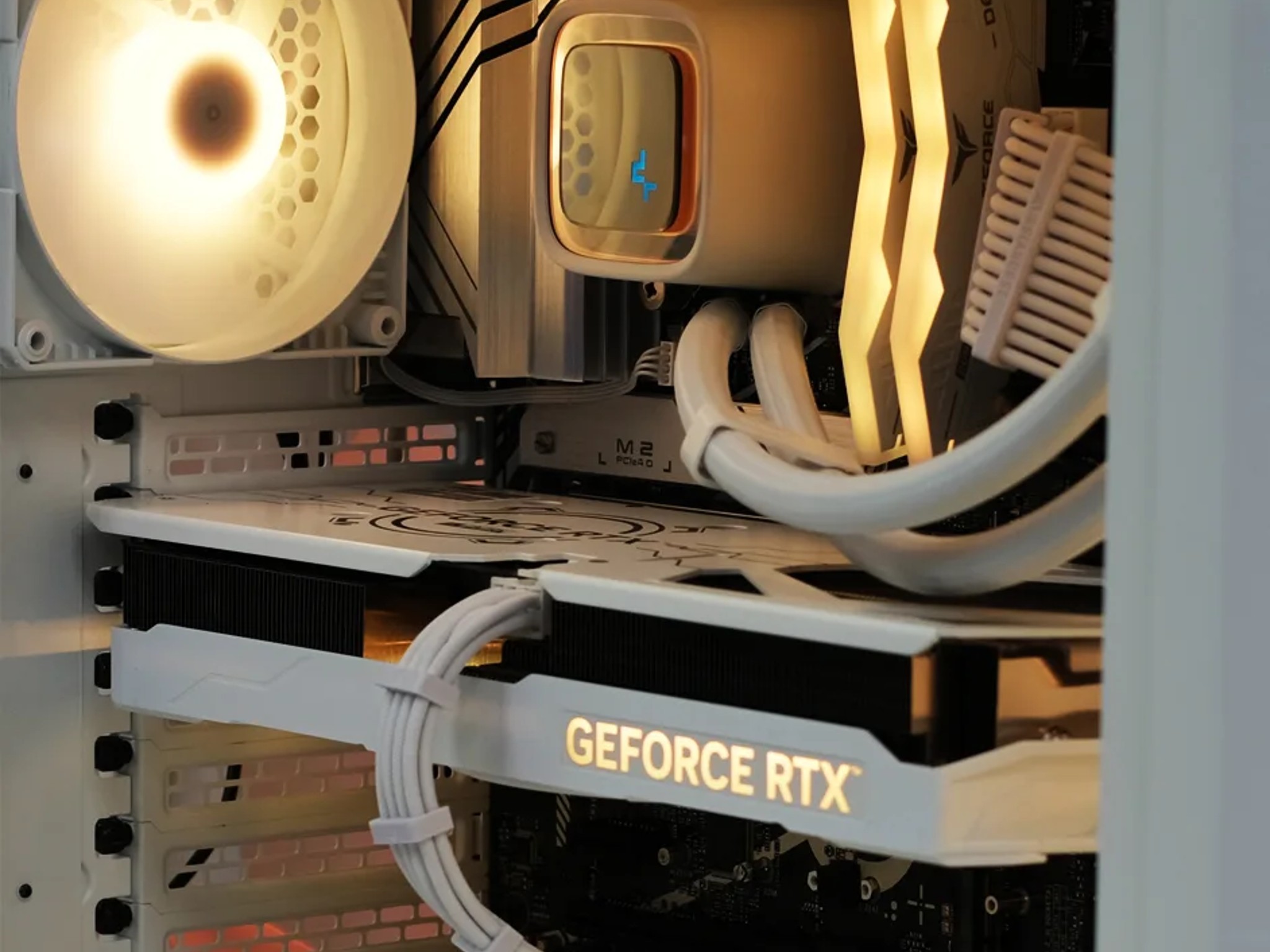 ⚜️The Guardian WHITE Gaming PC⚜️ RTX 4070 12GB | i7-13700KF | 32GB DDR5 | 1T M.2 | Windows 11 Home