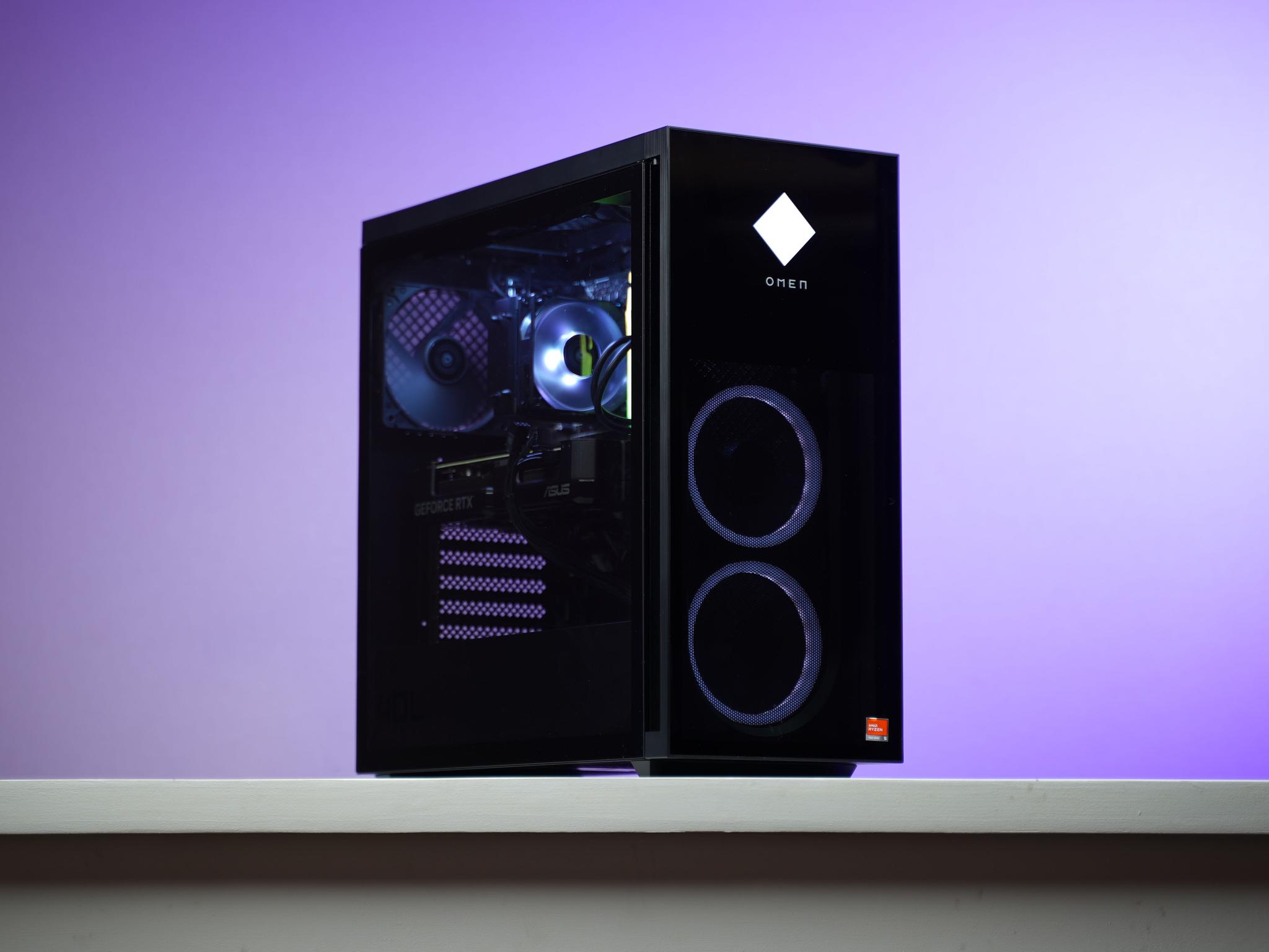 “OMENFORM 4” RTX 4070 Ryzen 5 7600 8GB 1.5TB Windows 11 Workstation Gaming PC Powerhouse