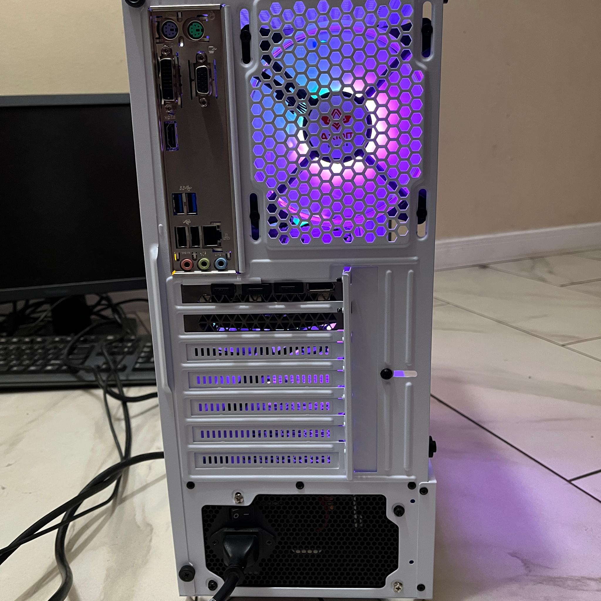 🟠🔥NVIDIA RTX 3060 Ti, Intel i5-10400, 16GB RAM, 1TB SSD, High Performance RGB Gaming PC w/ Remote
