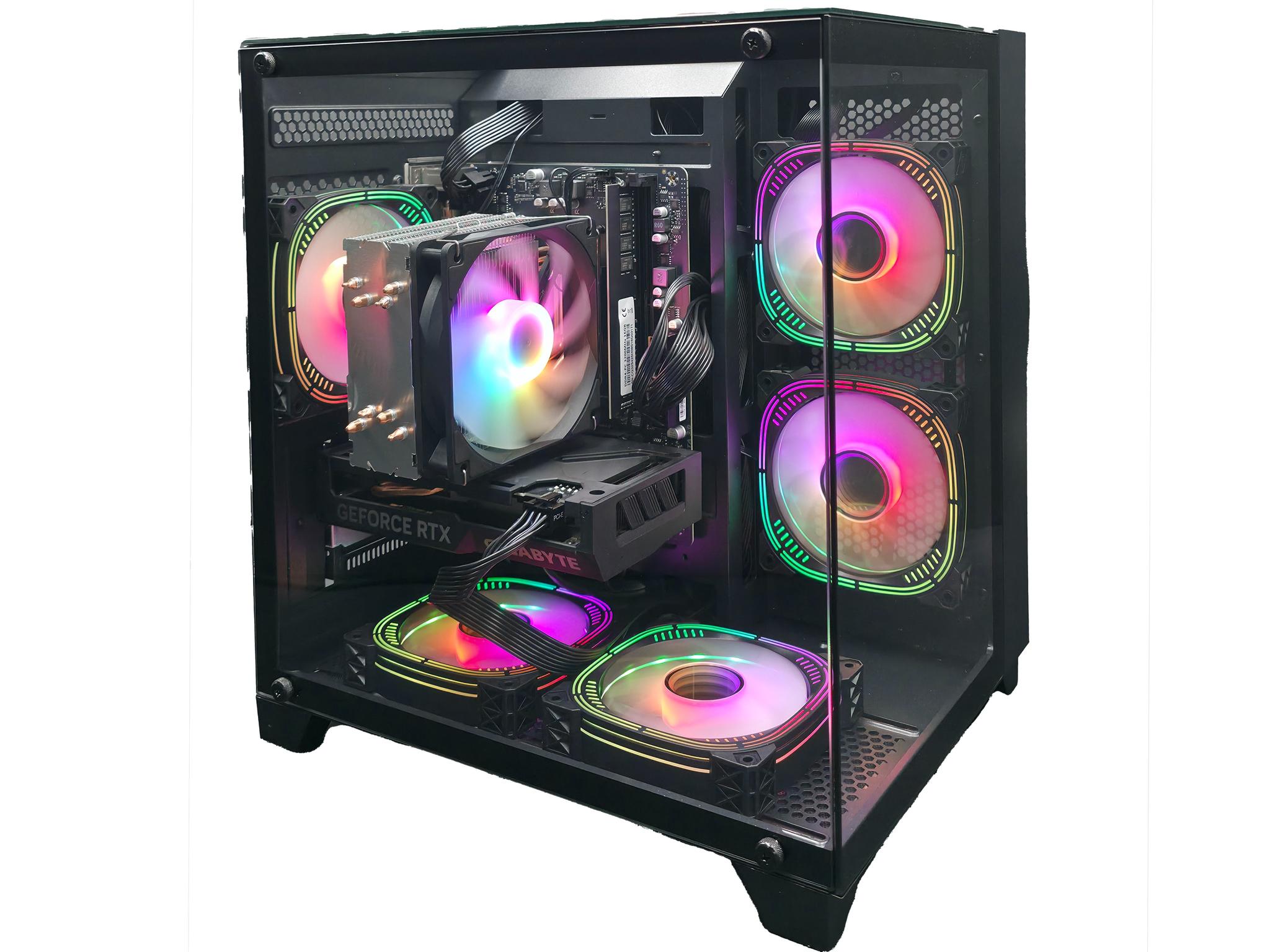 Ryzen 5 5600GT RGB Black Gaming PC – RTX 4060 | 16GB RAM | 1TB NVMe