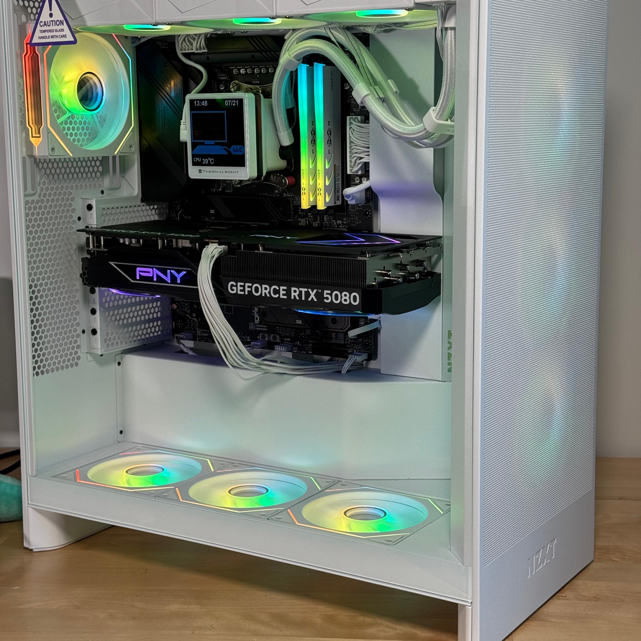 RTX 5080/Ryzen 7 9800x3d Gaming PC