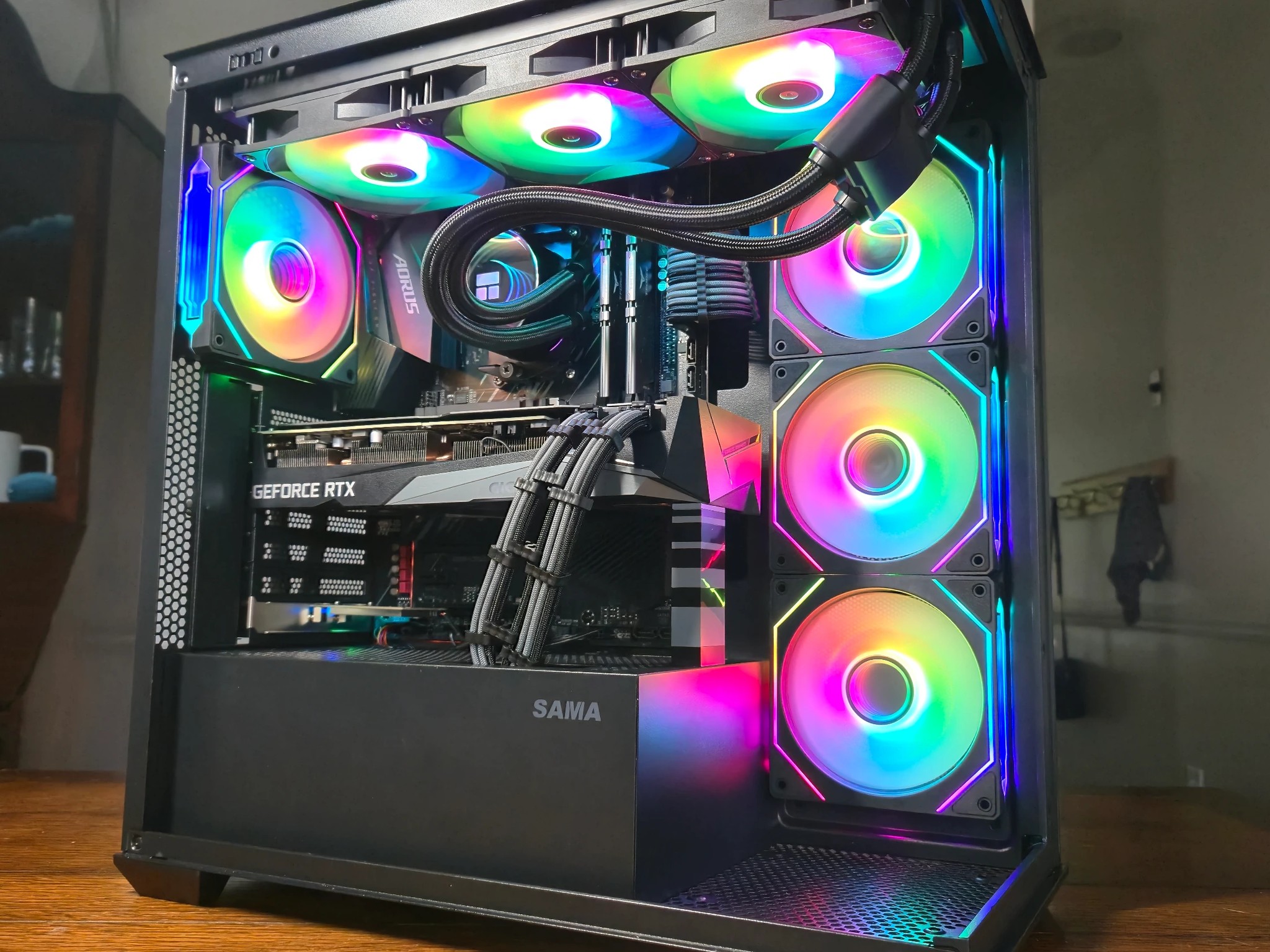 1440P Gaming PC | Ryzen 7 | RTX 3070 | 32GB | 1TB | Wi-FI + BT | ARGB | 750W 80+ Platinum