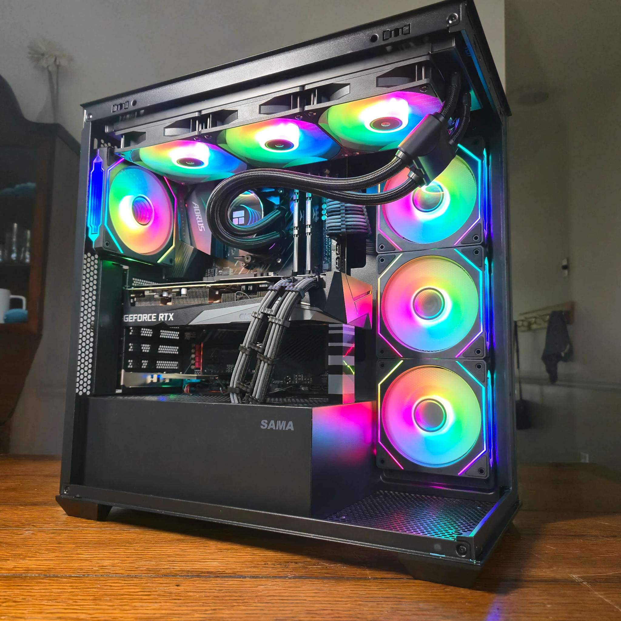 1440P Gaming PC | Ryzen 7 | RTX 3070 | 32GB | 1TB | Wi-FI + BT | ARGB | 750W 80+ Platinum