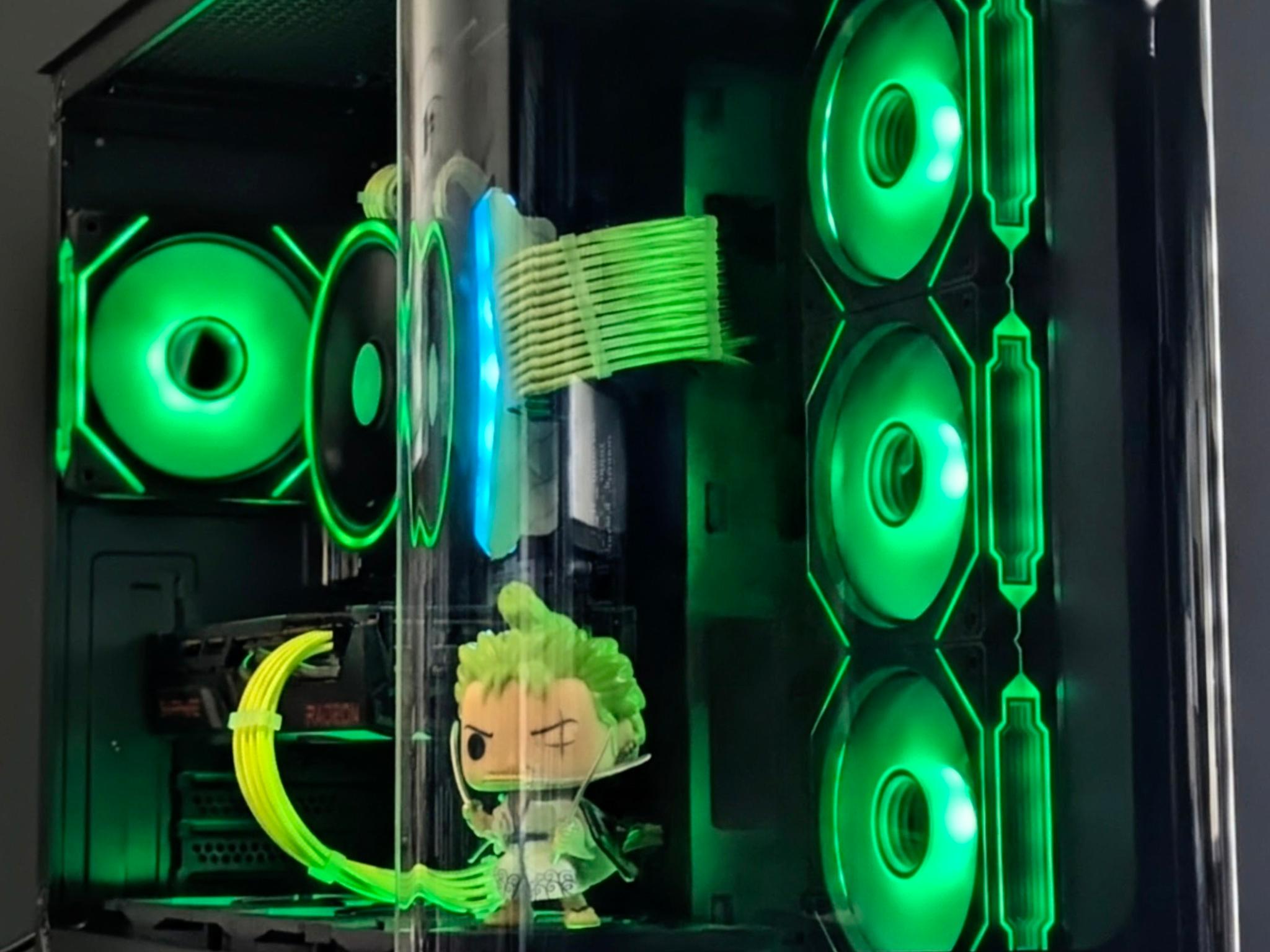Roronoa Zoro "Headless" Gaming PC🖤RX 6700 10GB🖤Ryzen 5🖤16GB RAM🖤1TB SSD🖤 Wi-Fi 🖤 Windows 11