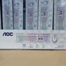 AOC KM100 Wired Keyboard & Mouse Set with Floating Keycaps and LED Backlight