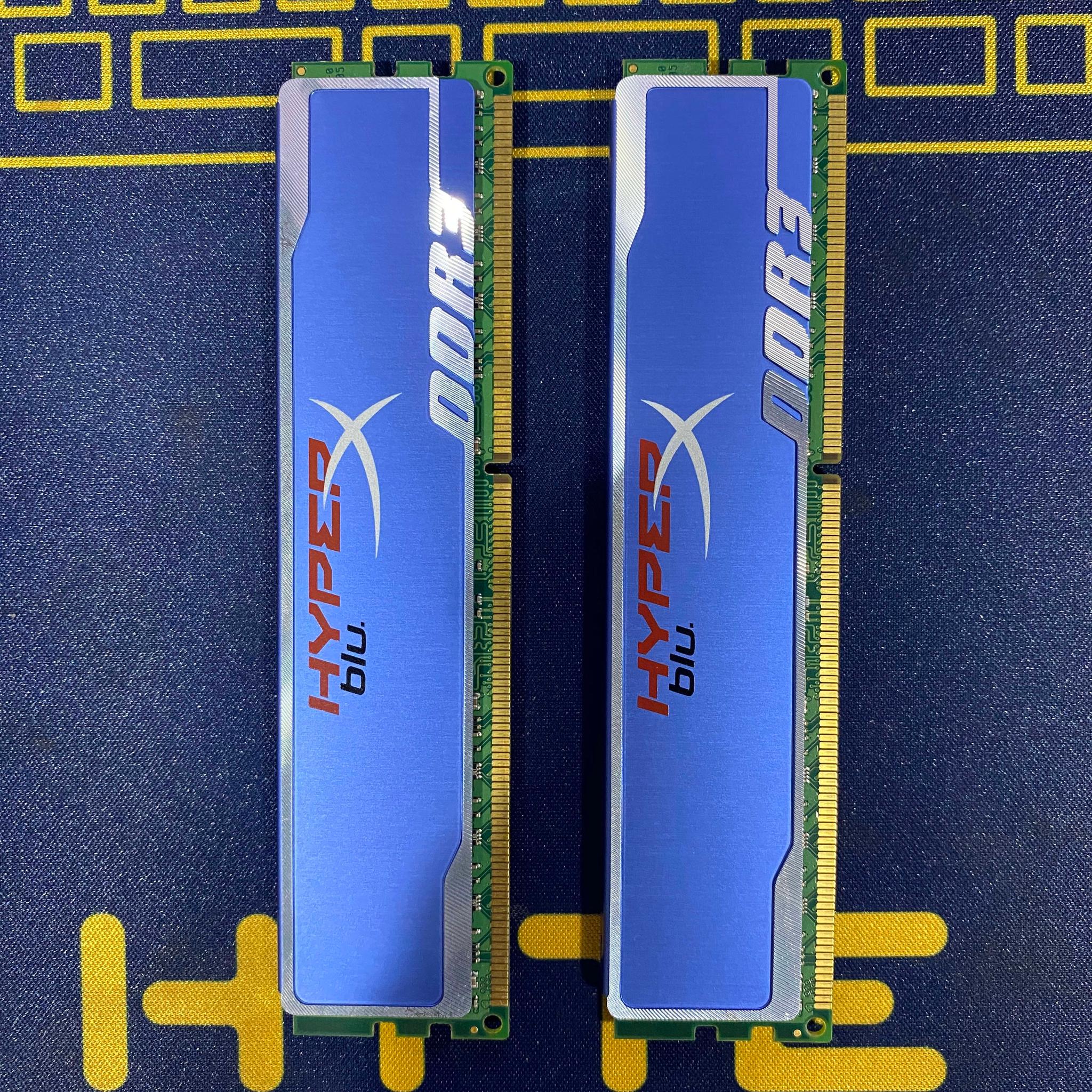 Hyper X Fury Blue 4 GB DDR3 (2x2gb)
