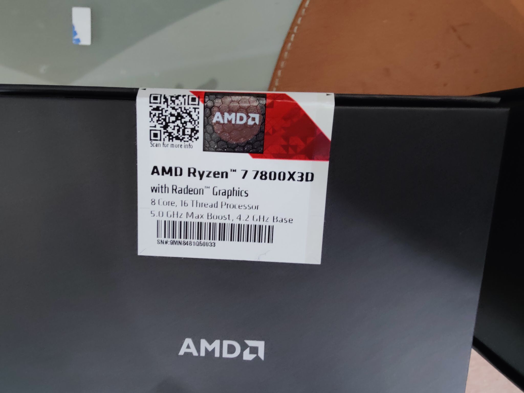 BNIB AMD 7800x3D lot of 2