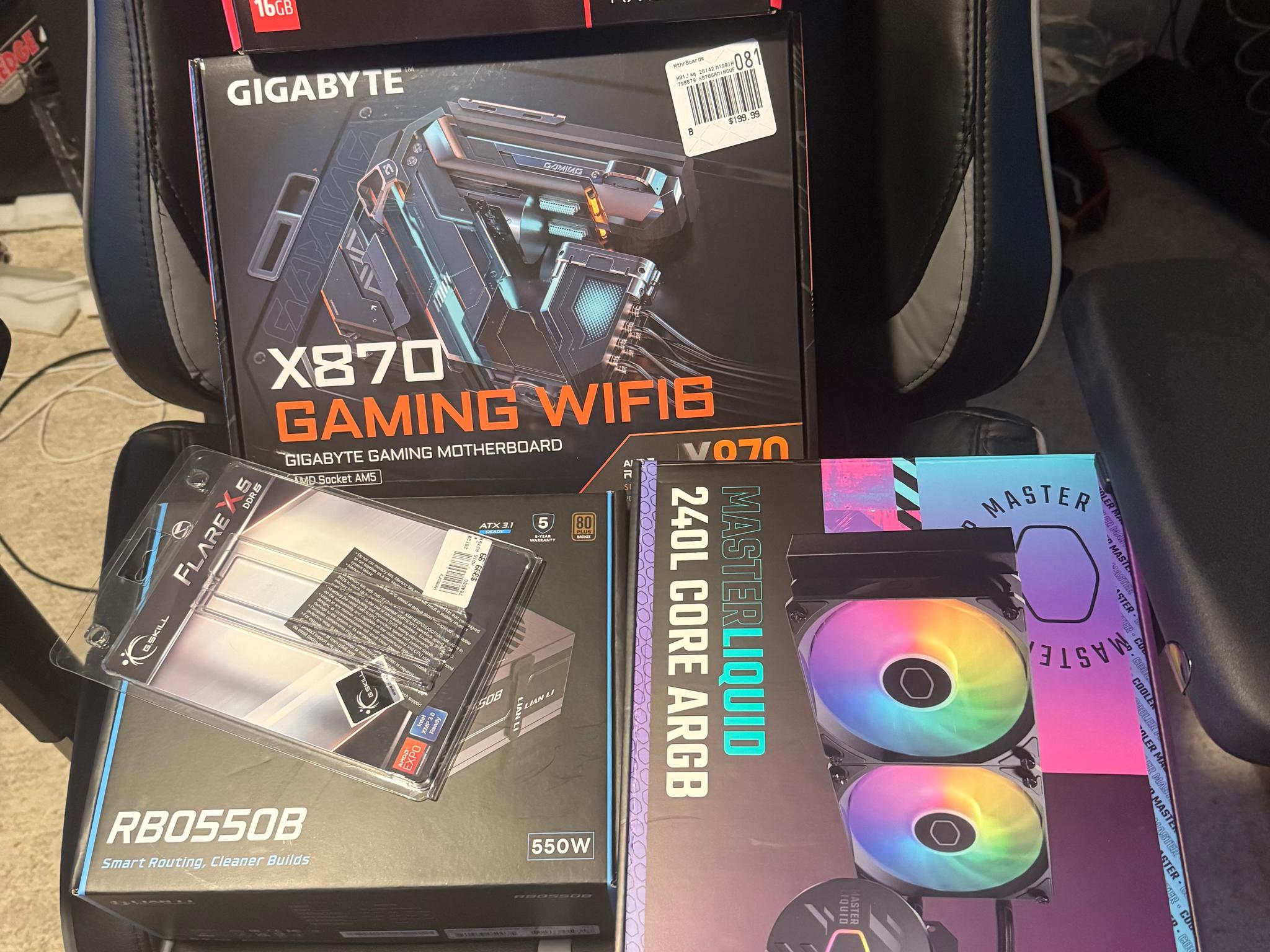 Custom ALL AMD Gaming PC 9600XT 16GB and 9600X CPU