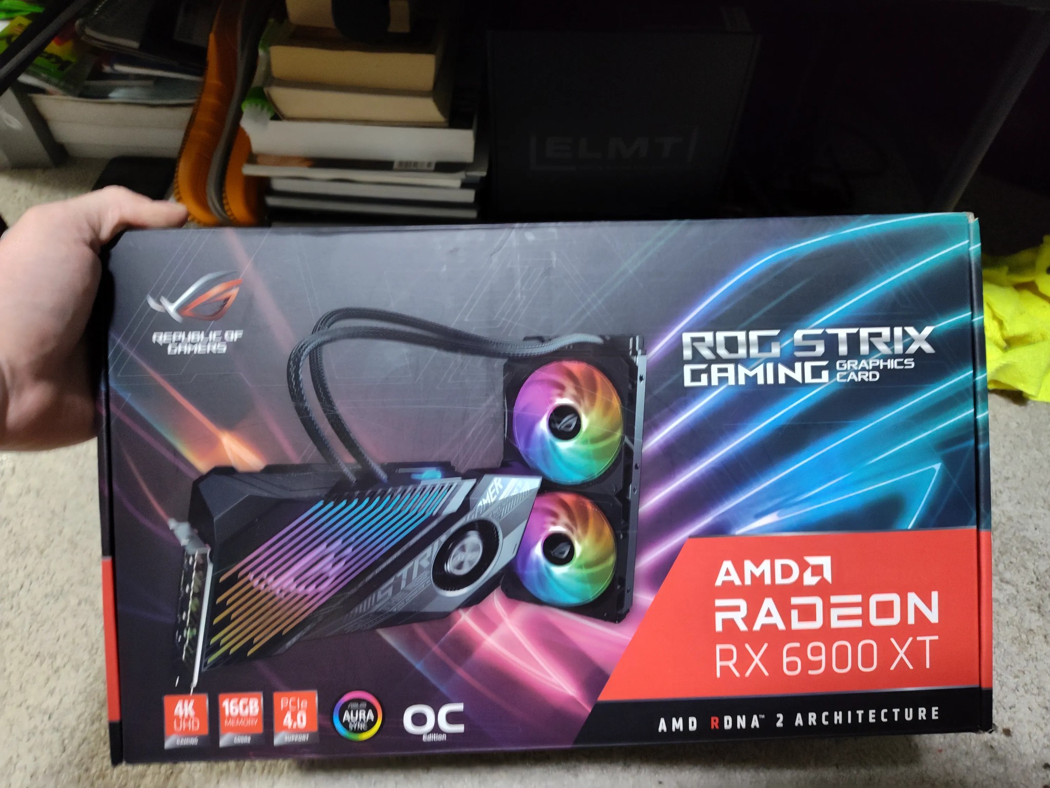AMD Radeon 6900XT ROG STRIX gaming GPU