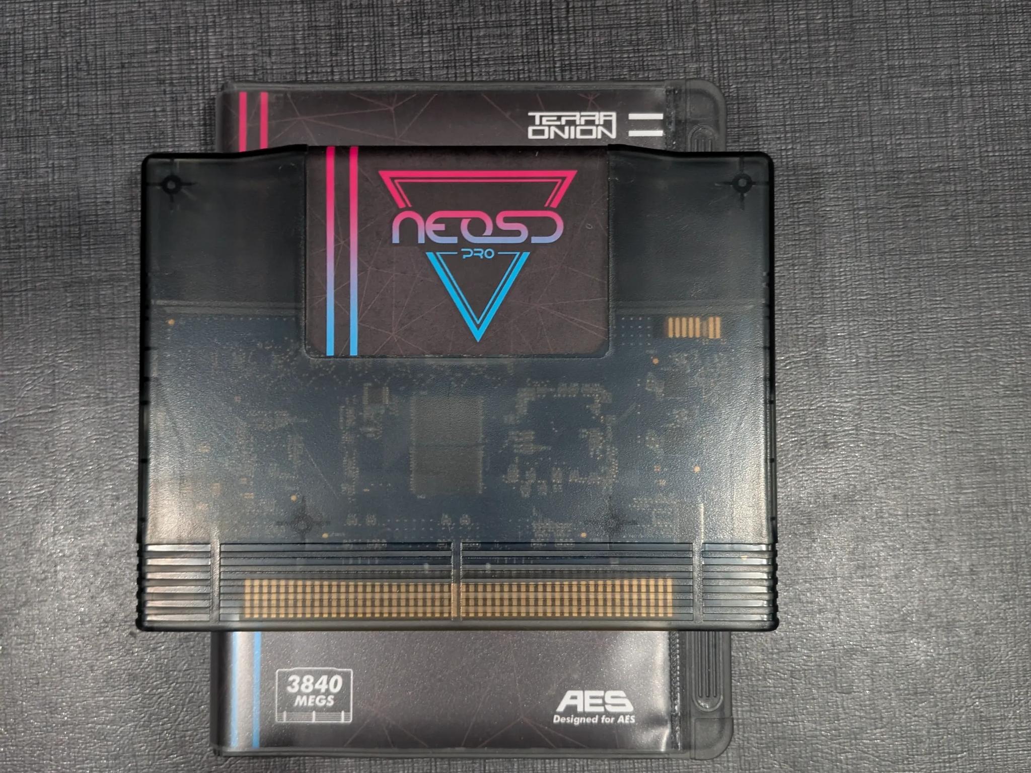 Terraonion NeoSD Pro AES – Neo Geo Flashcart (Excellent Condition)