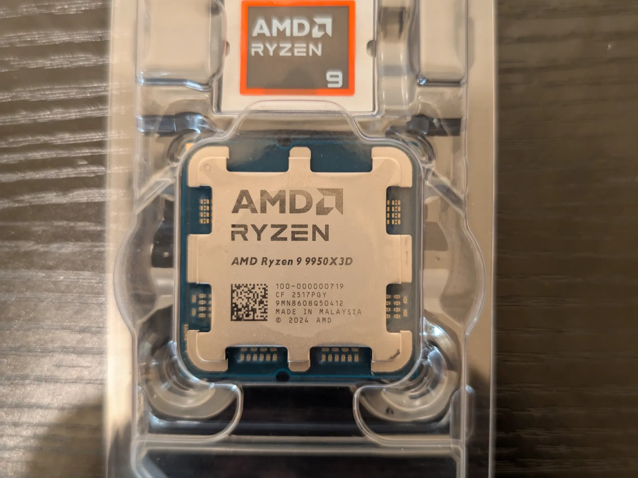 Ryzen 9 9950X3D 16-core, 32-Thread AM5 Desktop Processor