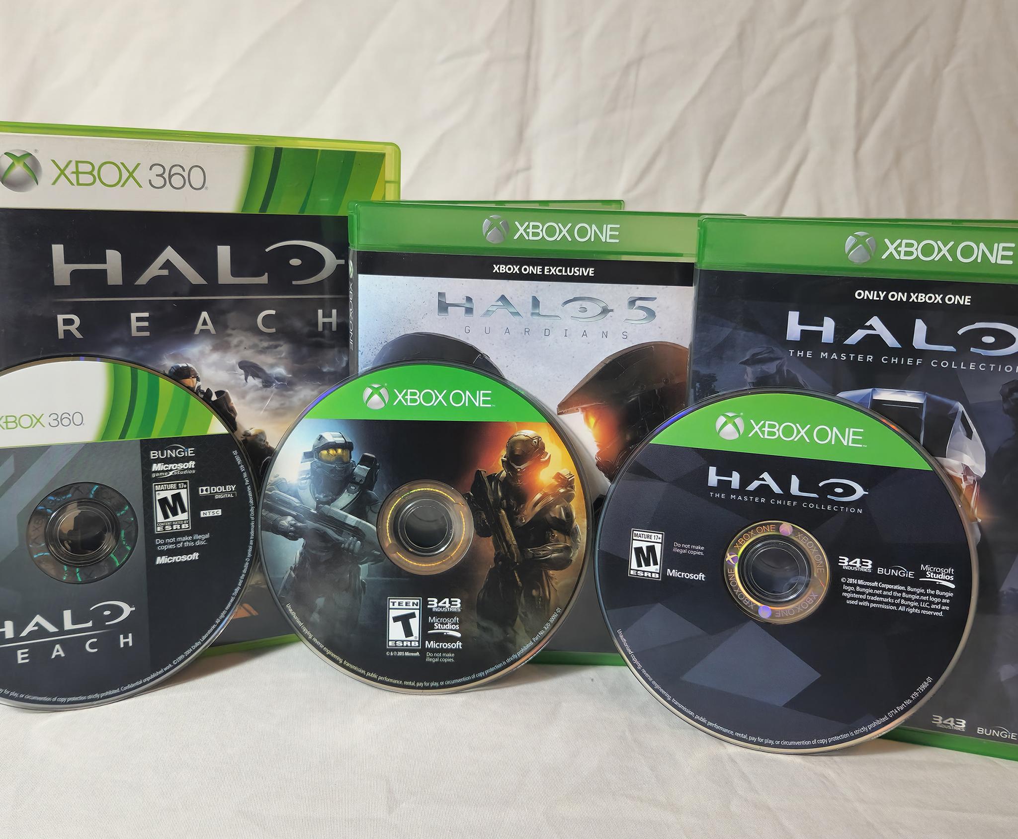 Xbox One 500GB Includes Halo Master Chief Collection Halo Reach & Halo 5 Guardians