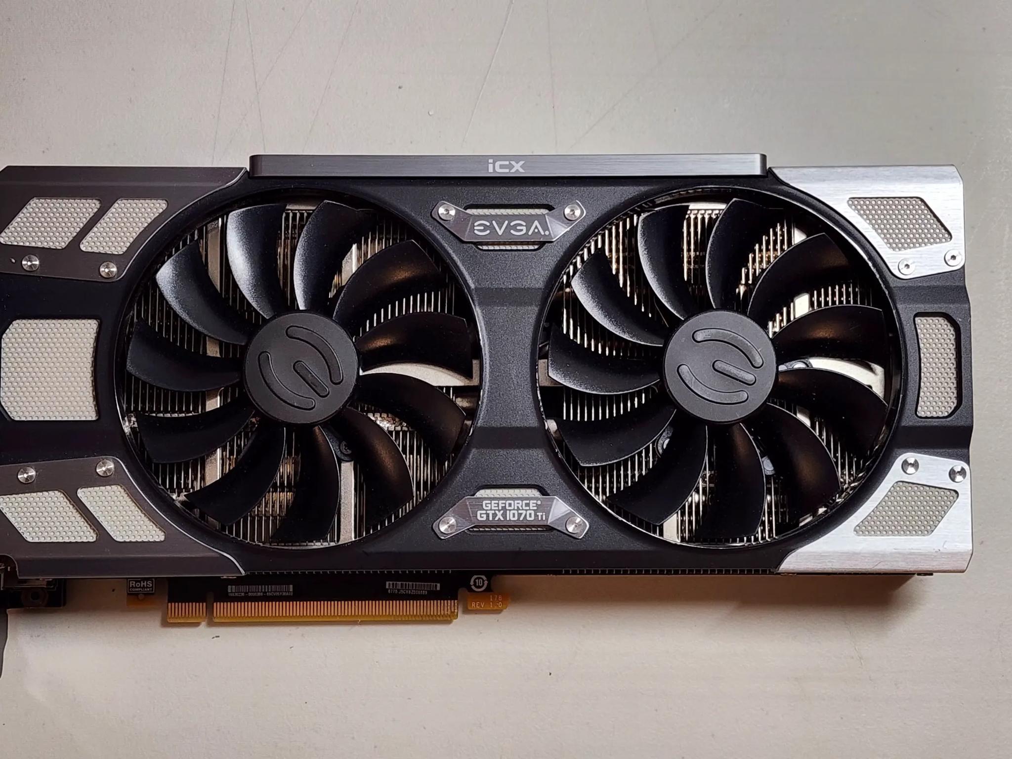 EVGA GeForce GTX 1070 Ti Graphics Card 8GB GDDR5 Gaming GPU