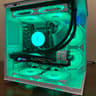 Water Cooled Intel 10 Core Gaming PC GTX 1070 1tb NVME SSD 16GB RAM WIFi WINDOWS 11 Pro