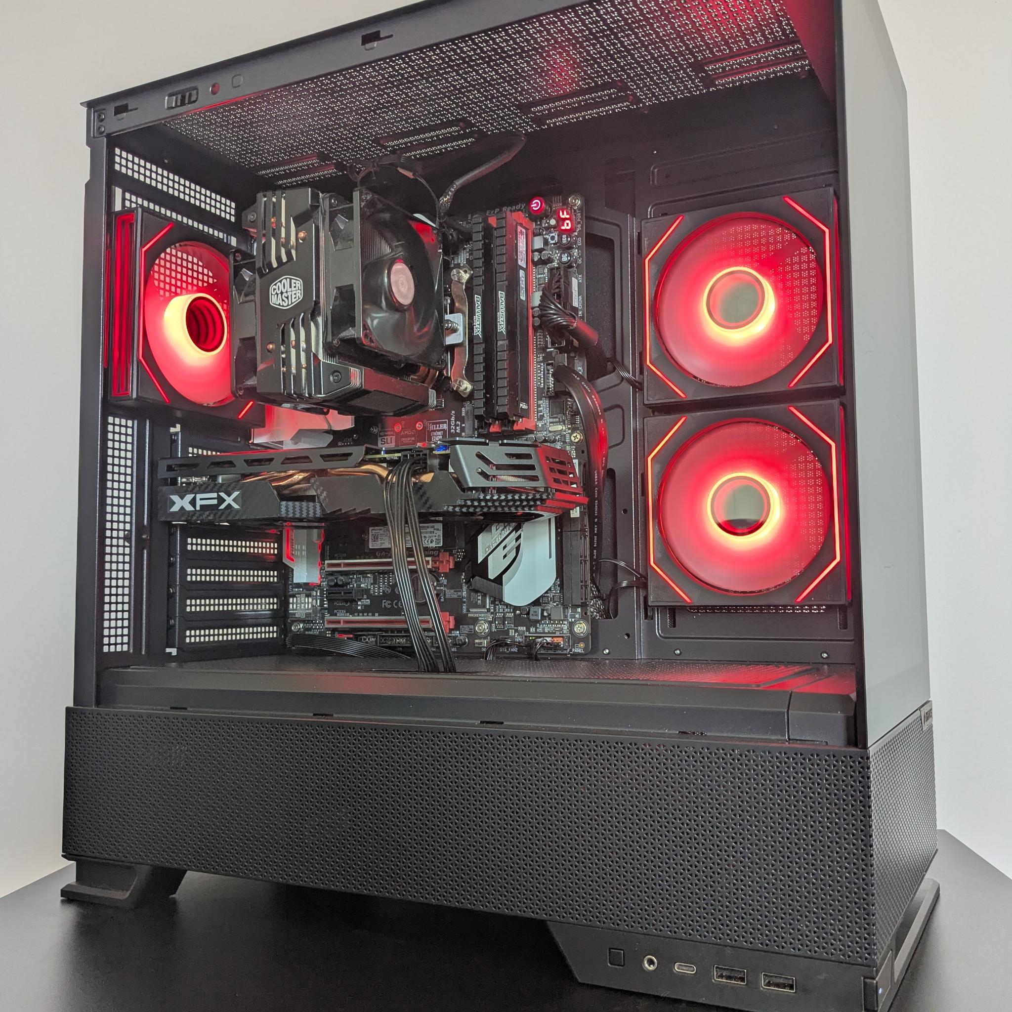 Budget Gaming PC | i5-6600K | RX 580 8GB | 16GB DDR4 | 512GB NVME