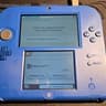 CUSTOM USED Nintendo 2DS Blue/Black Handheld Console, Mario Kart 7 Edition