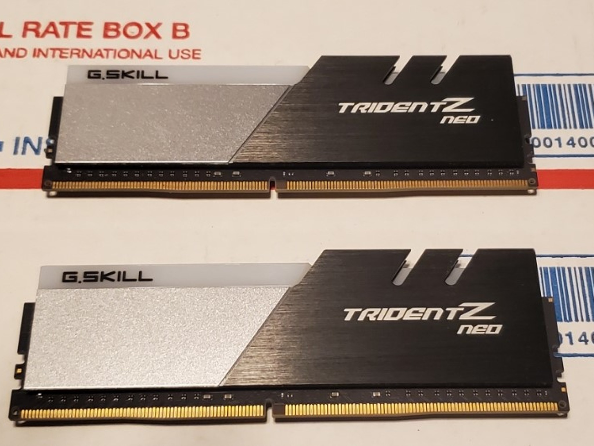 G.SKILL Trident Z Neo 32GB (2 x 16GB) RGB DDR4 3600mhz CL16 (PC4 28800) Desktop Memory