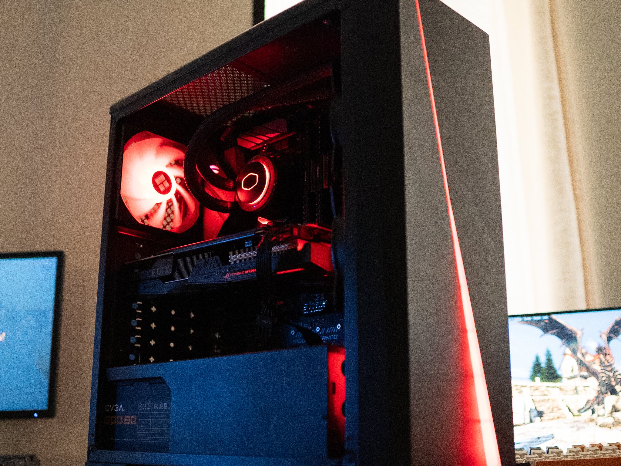🩸⚫ | GTX 1660 Ti | RYZEN 7 2700X | 16GB DDR4 RAM | 256GB NVME SSD + 1TB HDD | Ruby Rocket 4.0