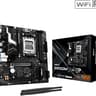 ASRock B850M-X WiFi R2.0 AM5 AMD B850 SATA 6Gb/s USB 3.2 Dual Graphics Outputs RGB Micro ATX