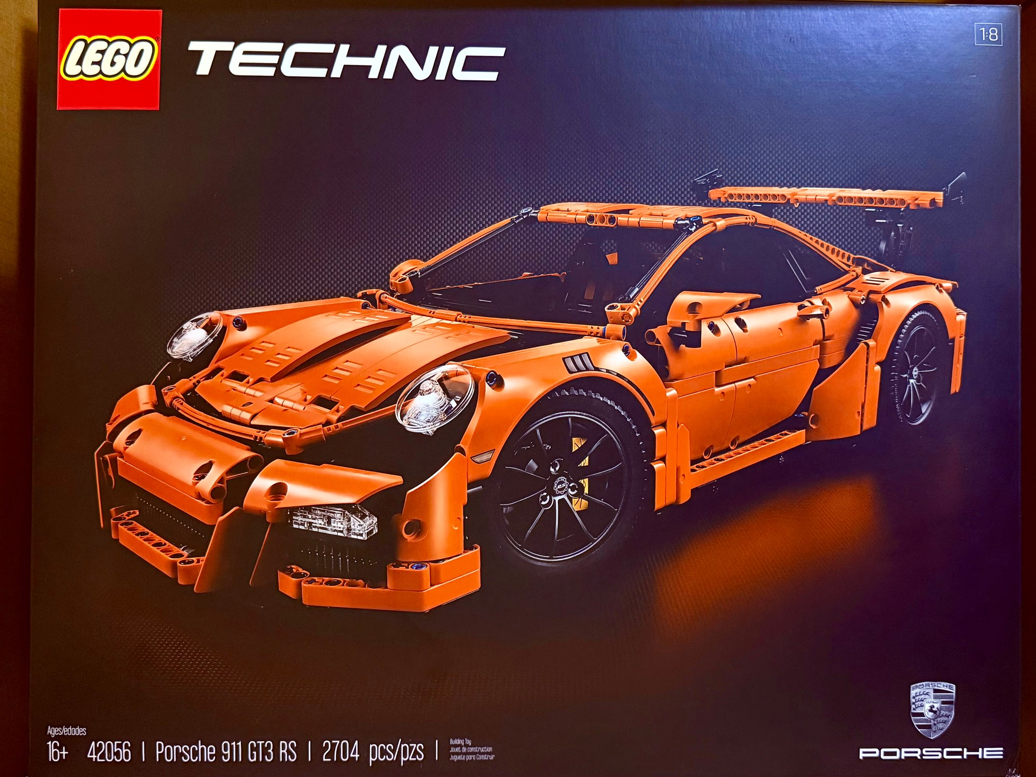 LEGO Technic Porsche 911 GT3 RS (Set 42056) | 2704 pieces | New CIB