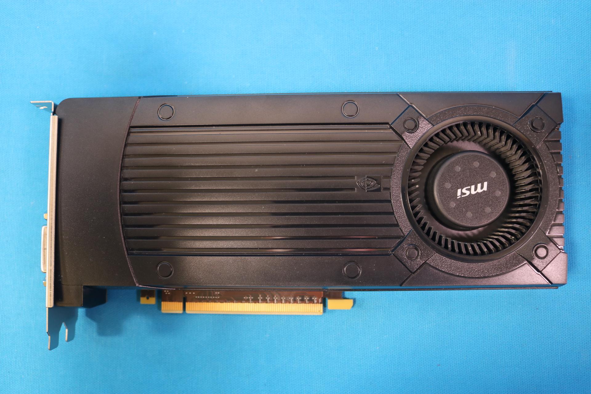 MSI GeForce GTX 960 2GB GDDR5 Blower Style PCIe 3.0 x16 Desktop GPU MS-V320 VER: 1.1