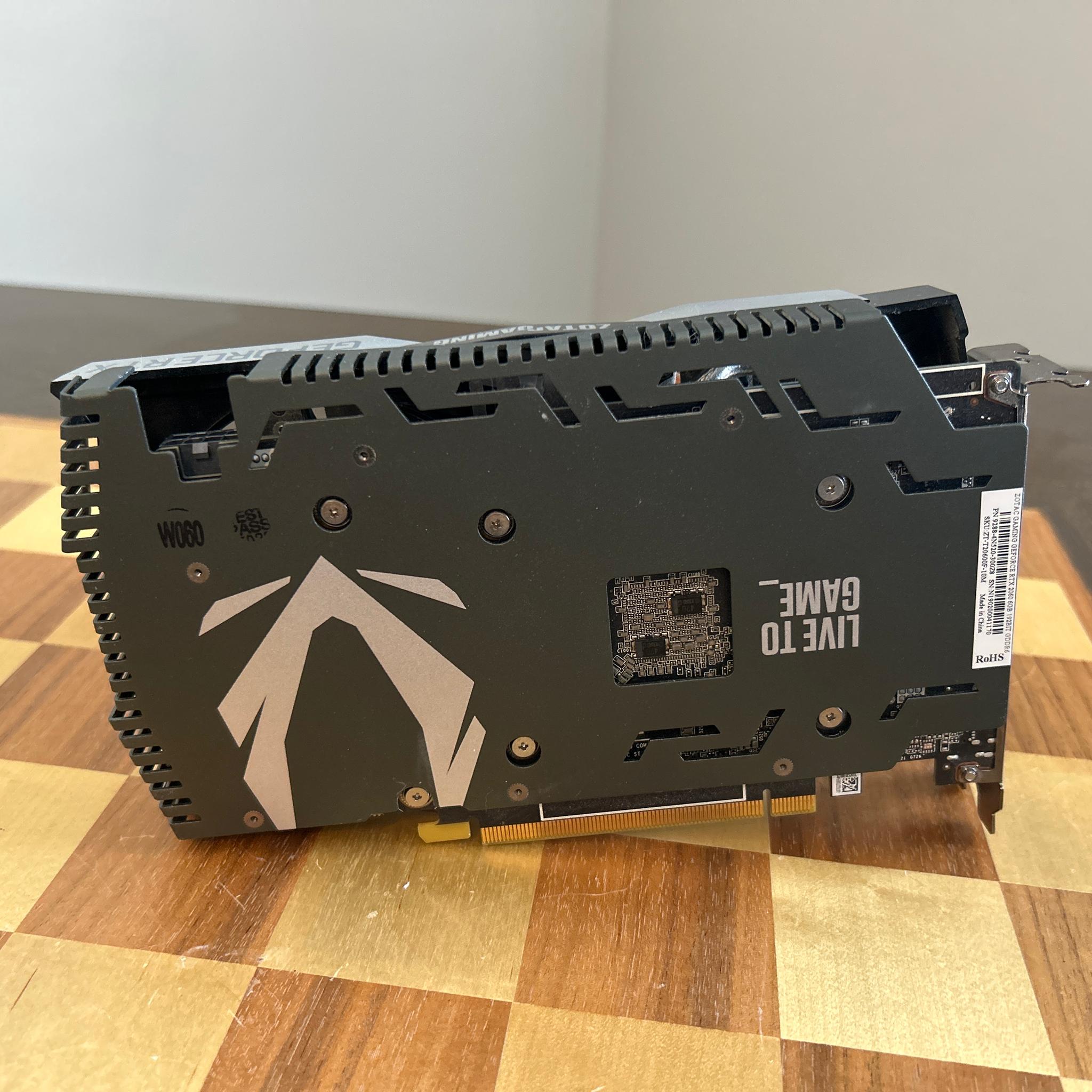 Zotac RTX 2060 Graphics Card