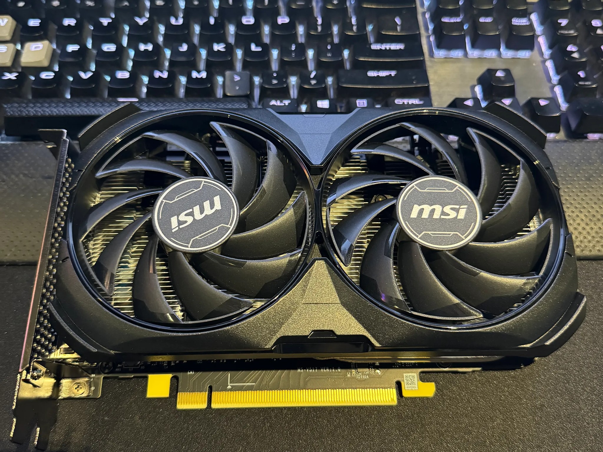 MSI Gaming GeForce RTX 4060 Ti Ventus 2X Black 16G OC