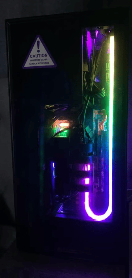 🔥 custom 1440p gaming MINI itx desktop computer 10400/3060/b560/1tb/16gb w/BONUS (all new parts) 🔥