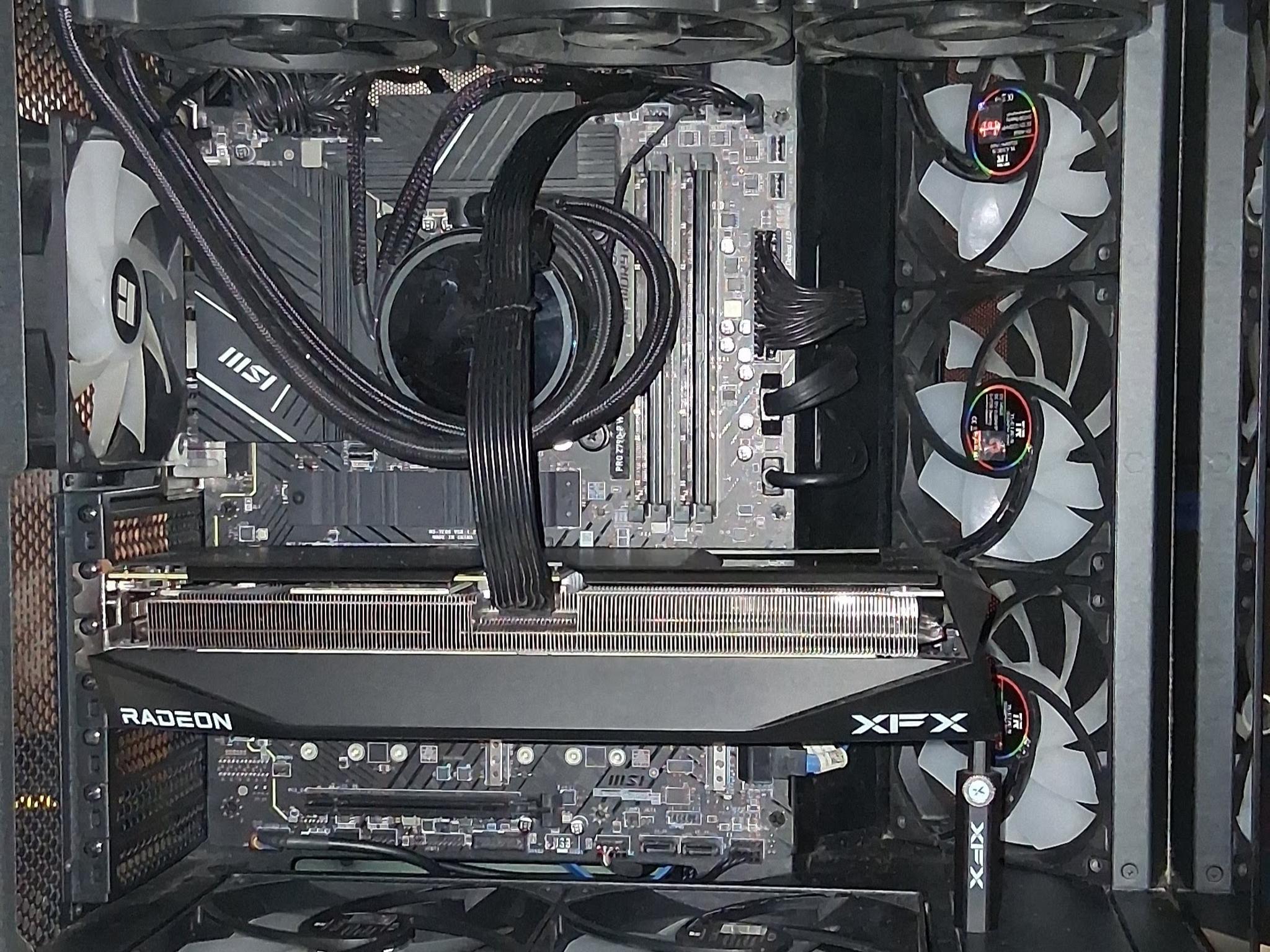 Custom Gaming PC – RX 9060 XT 16GB – i7-12700K – Liquid Cooled – Tested