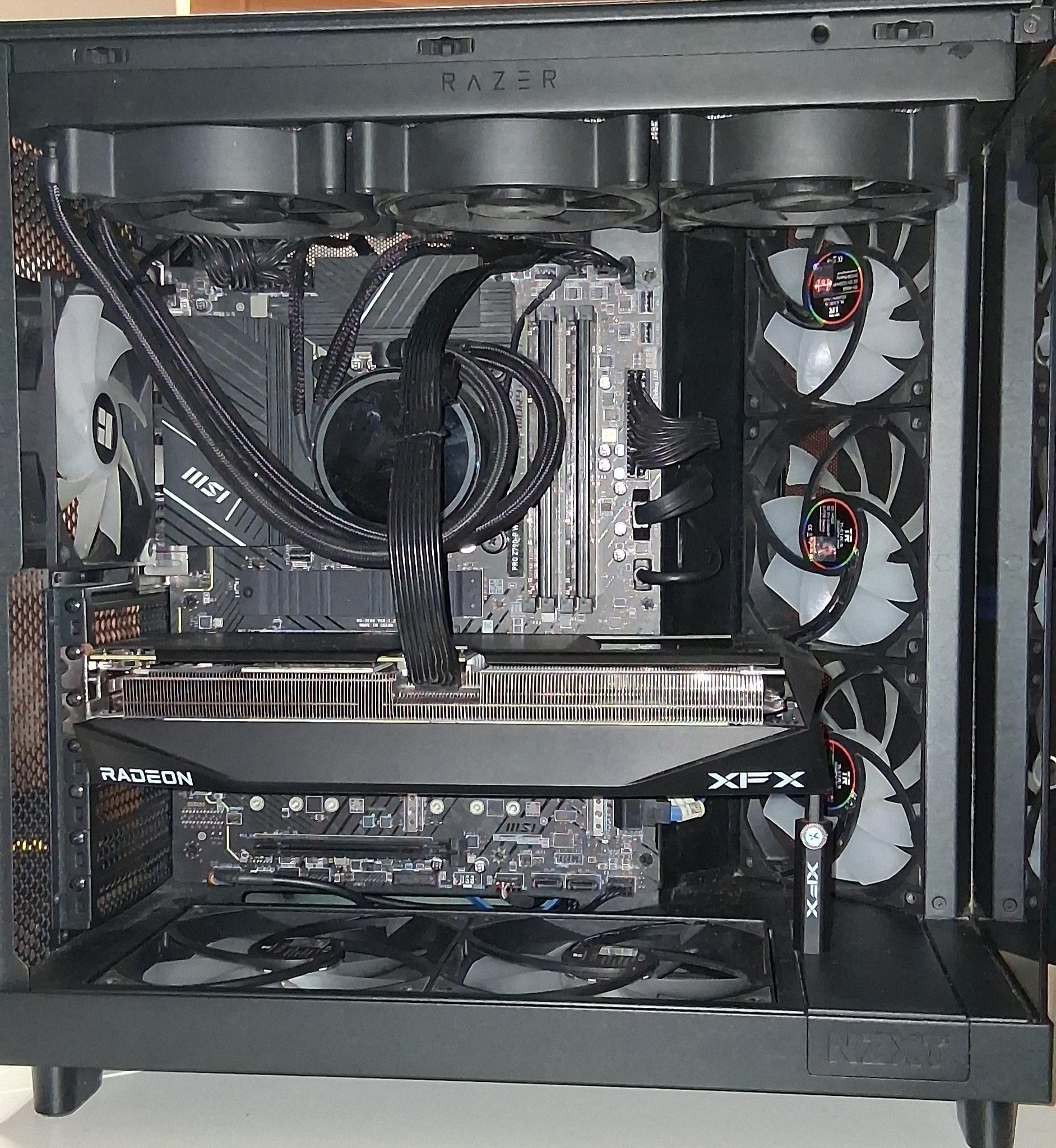 Custom Gaming PC – RX 9060 XT 16GB – i7-12700K – Liquid Cooled – Tested & Stable