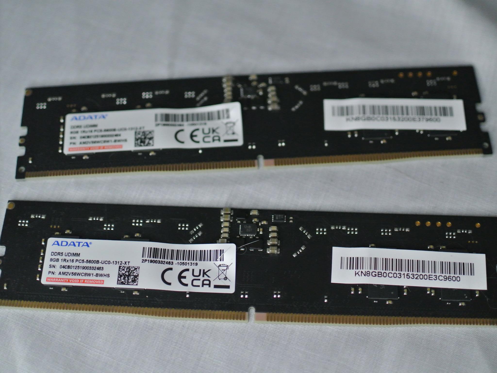 ADATA 16GB (2x8GB) DDR5 5600MT/s RAM Memory