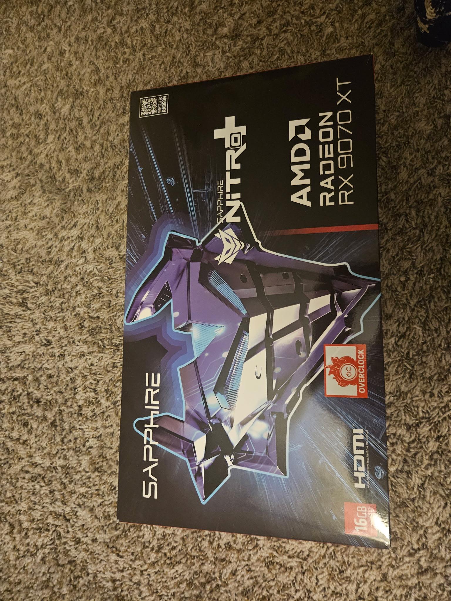 SAPPHIRE NITRO+ RX 9070 XT