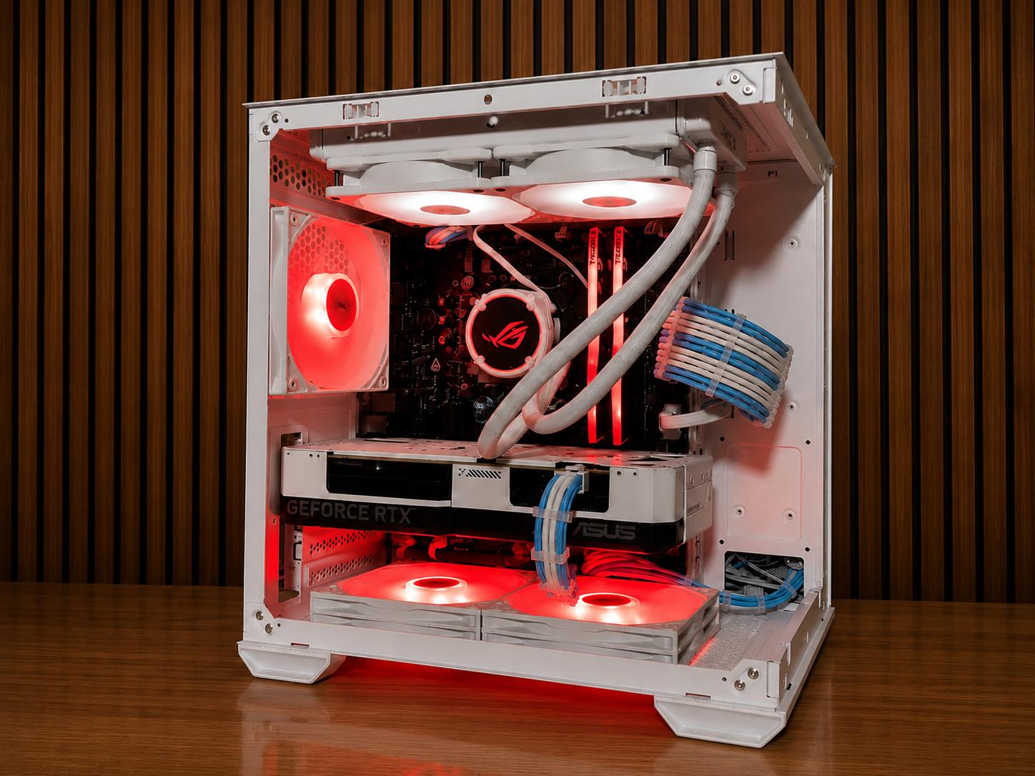 White gaming Pc | RTX 4070 12GB | 12600K | DDR4/5 |32GB RAM | 1TB | Windows 11 |