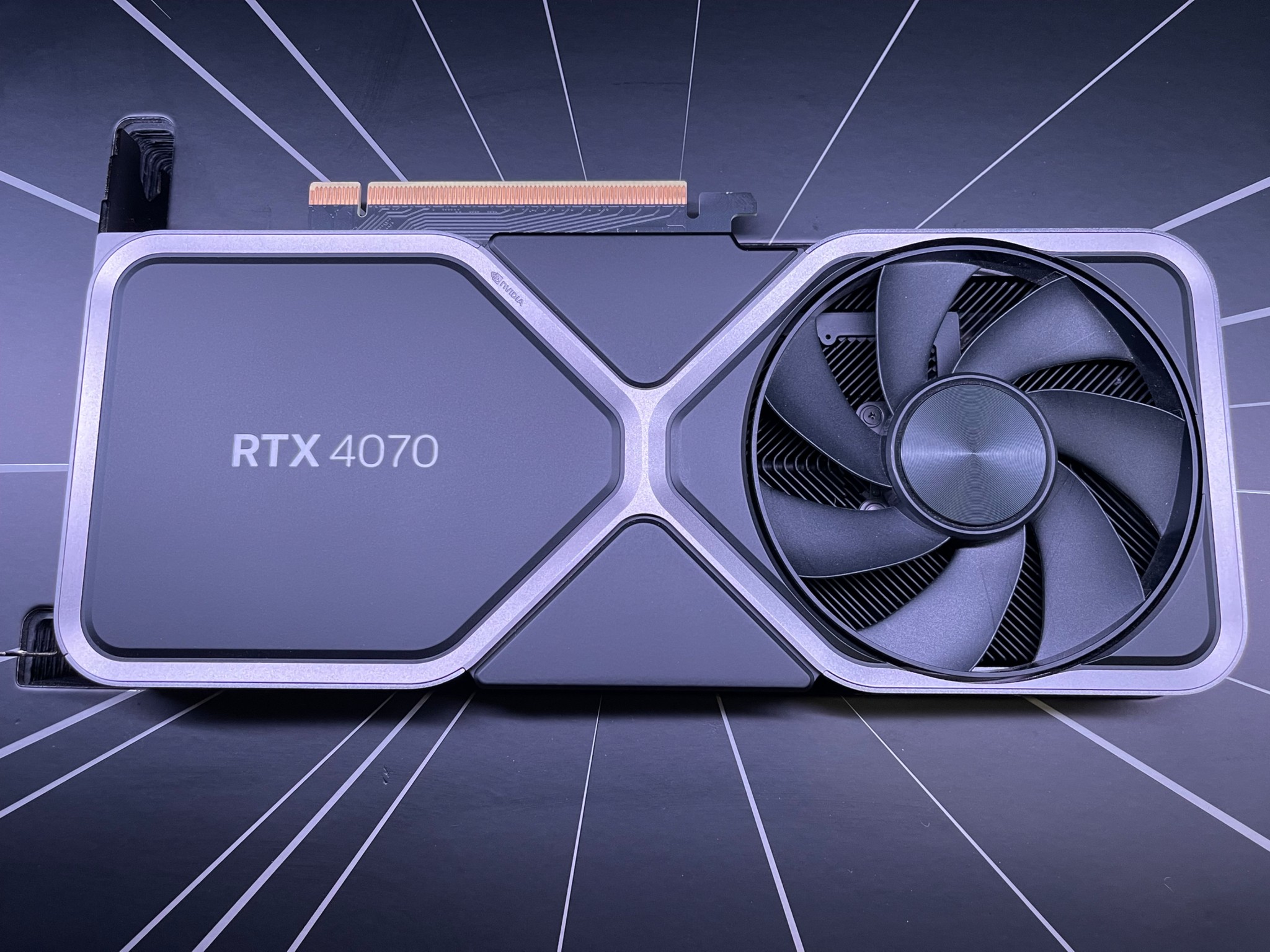 NVIDIA RTX 4070 FOUNDERS EDITION | PCIE ADAPTER CABLE NOT INCLUDED