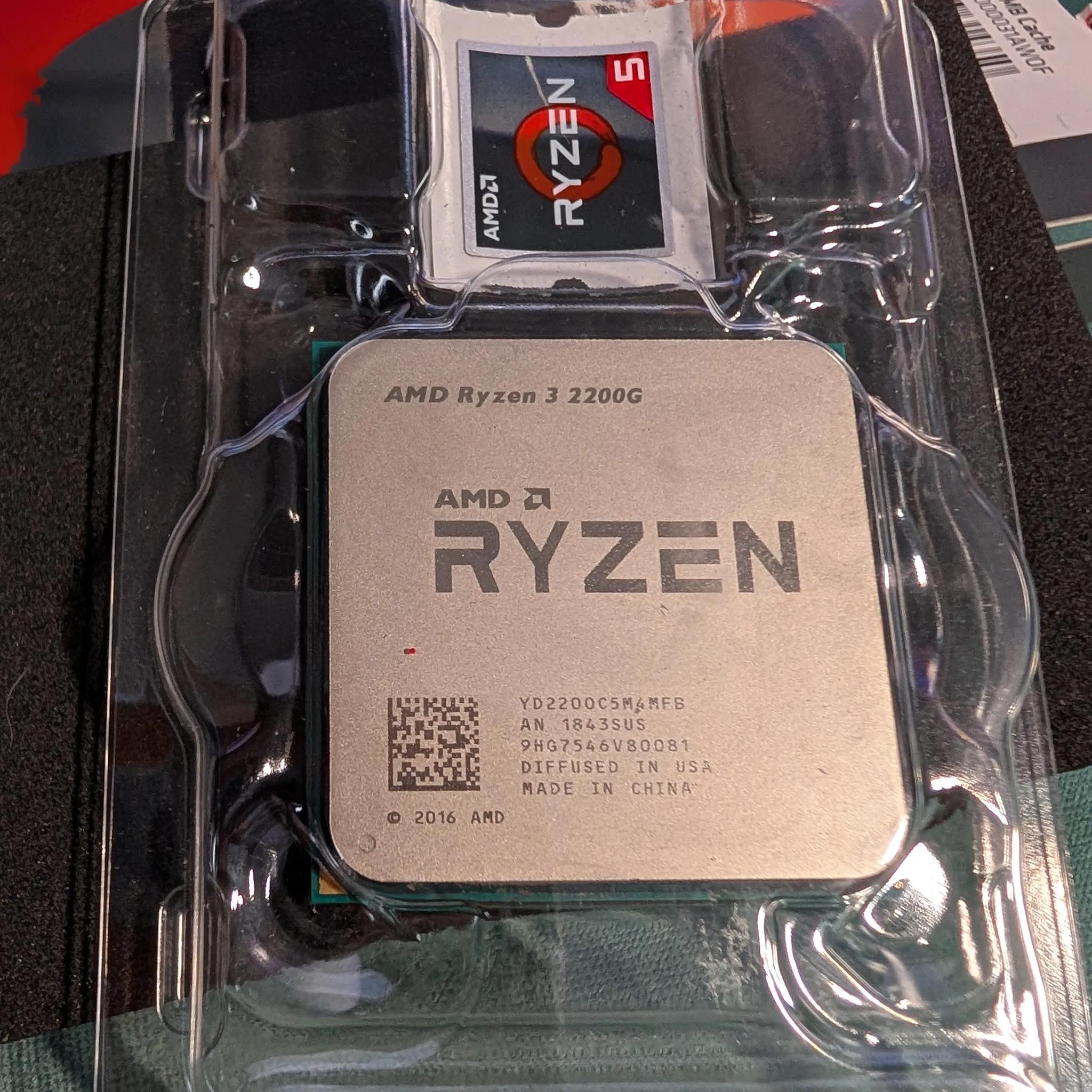 Ryzen 2200G!