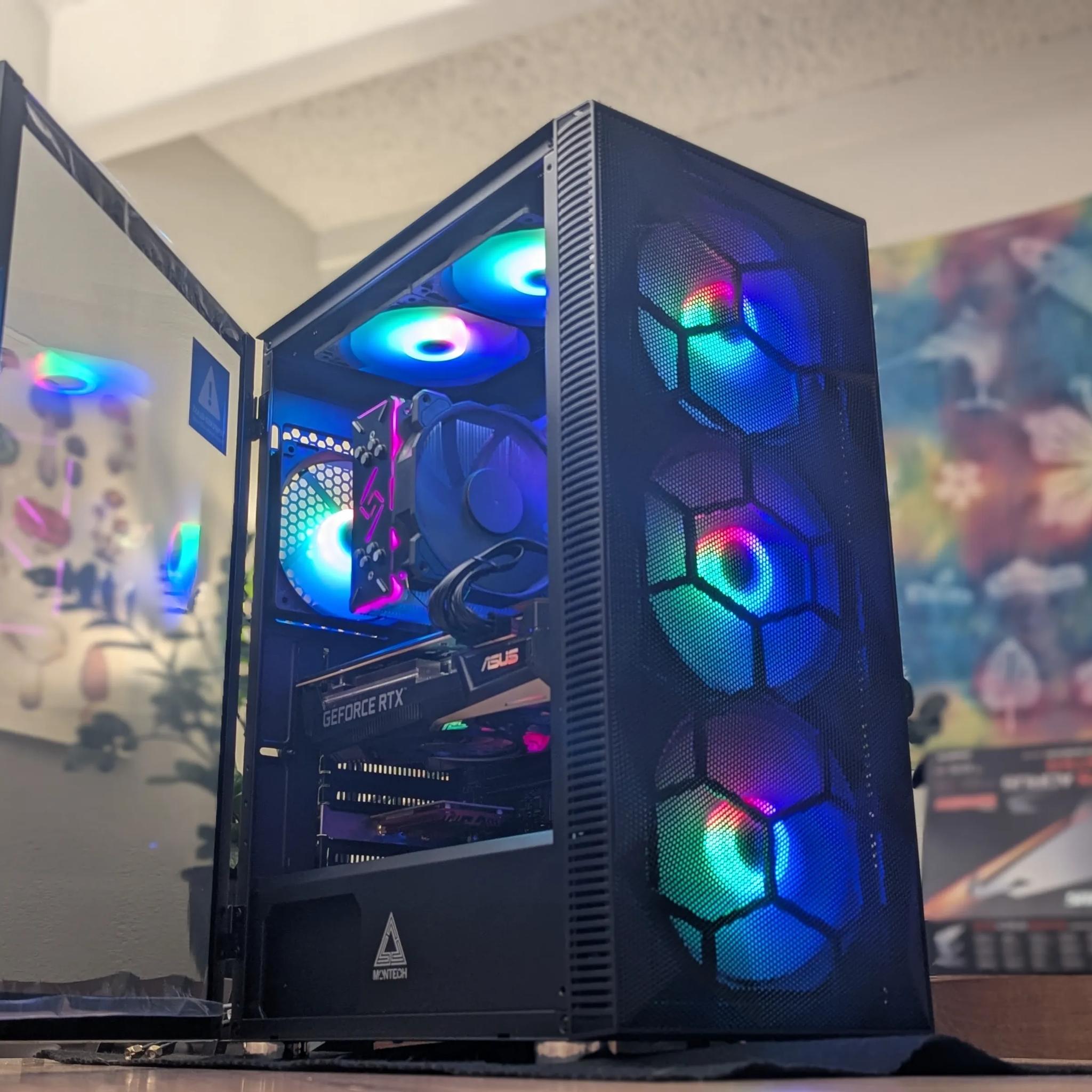 Spectrum – Ryzen 9 3900X | ASUS KO RTX 3070 | 16GB RGB | 1TB NVMe | WiFi 🌈
