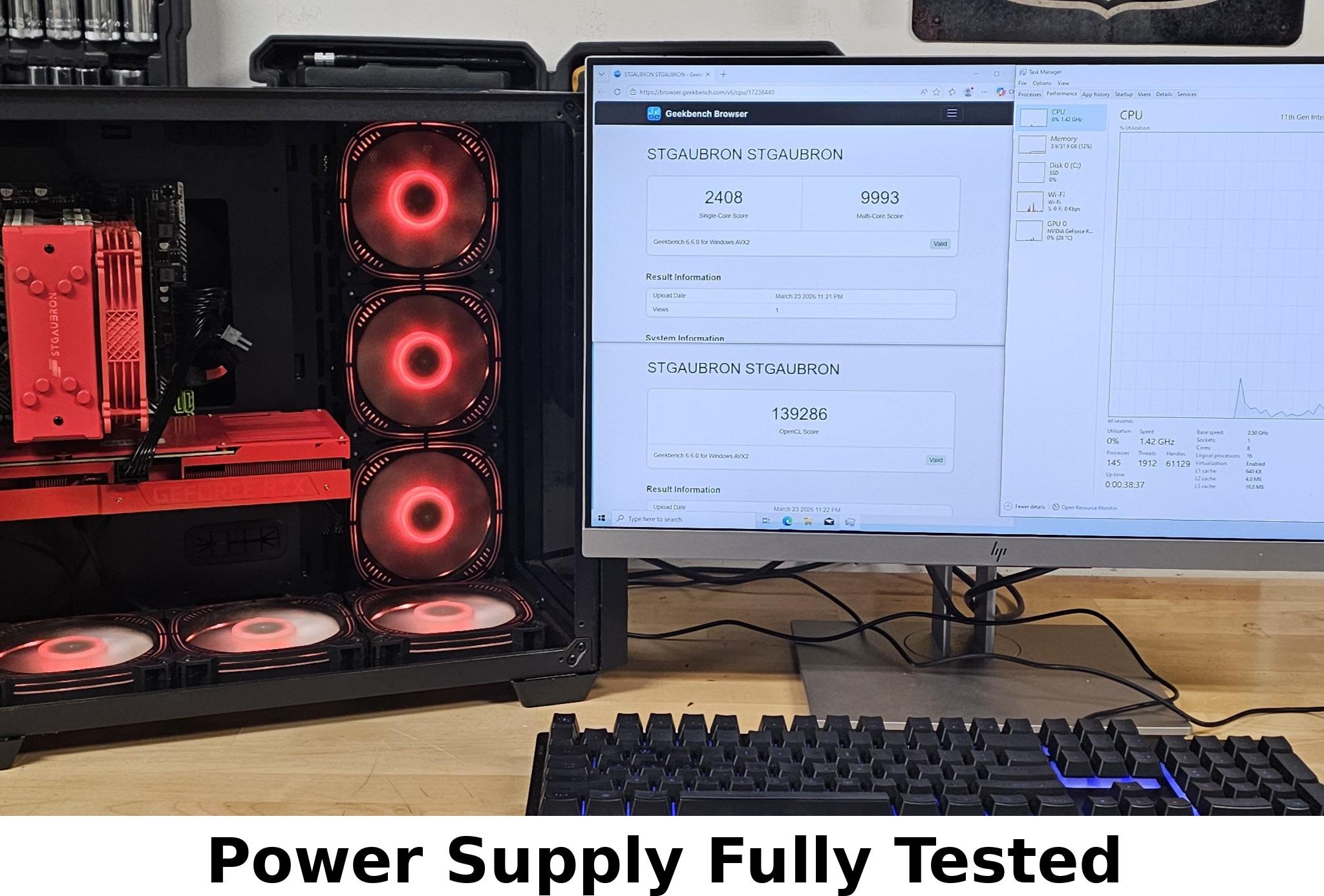 650 Watt STGAUBRON SKPS 650W Power Supply - Like New