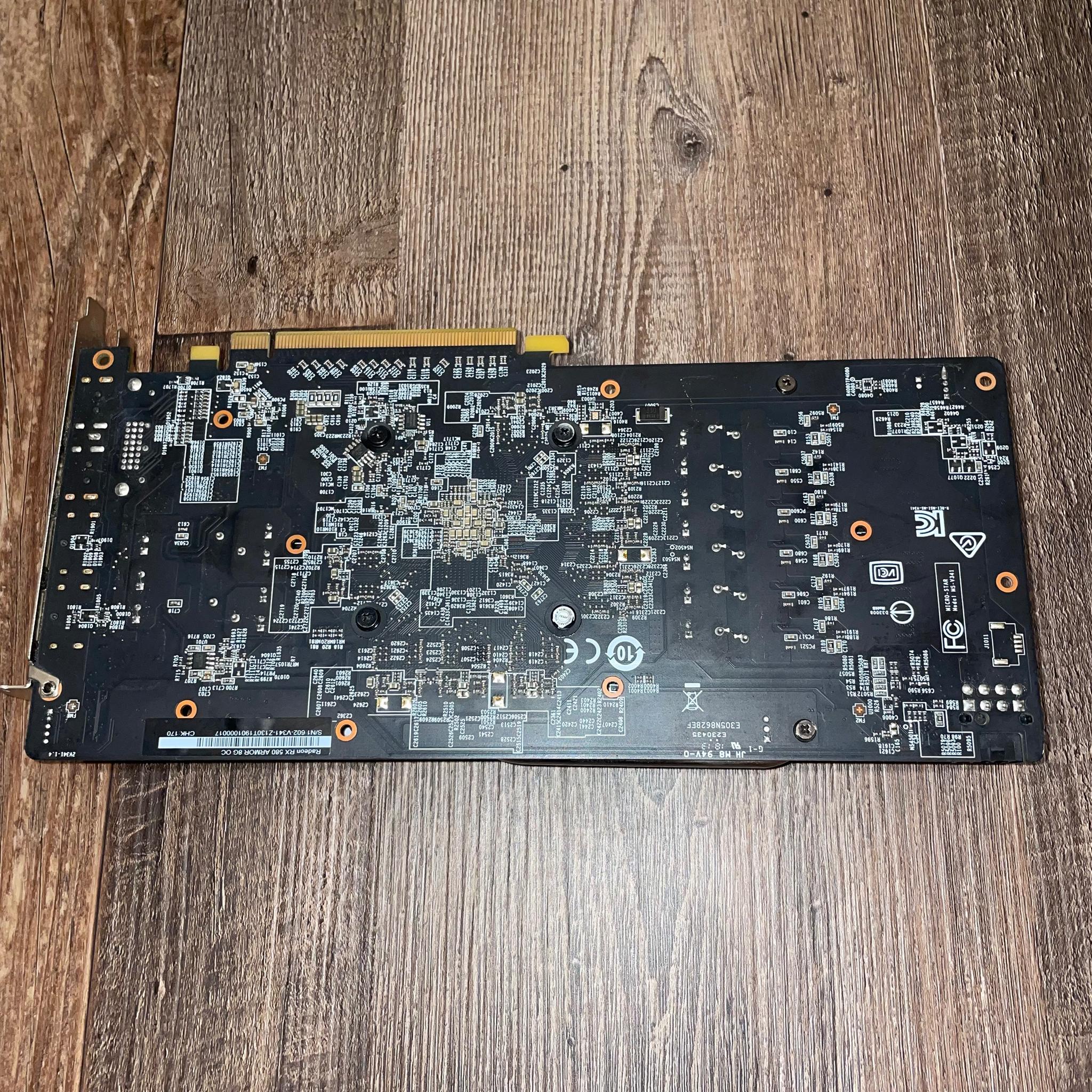 Msi Armor Rx 580 8 GB