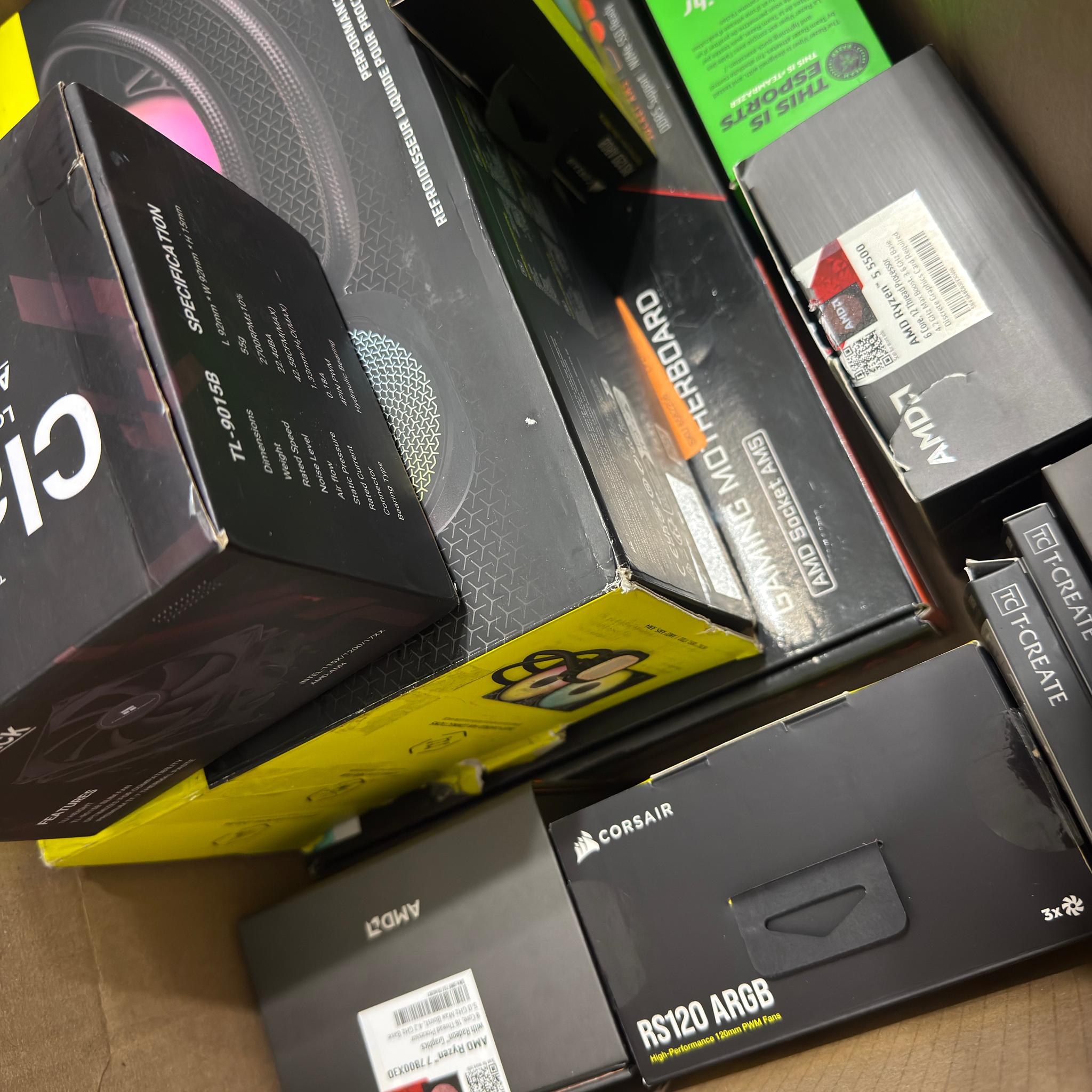EMPTY BOXES