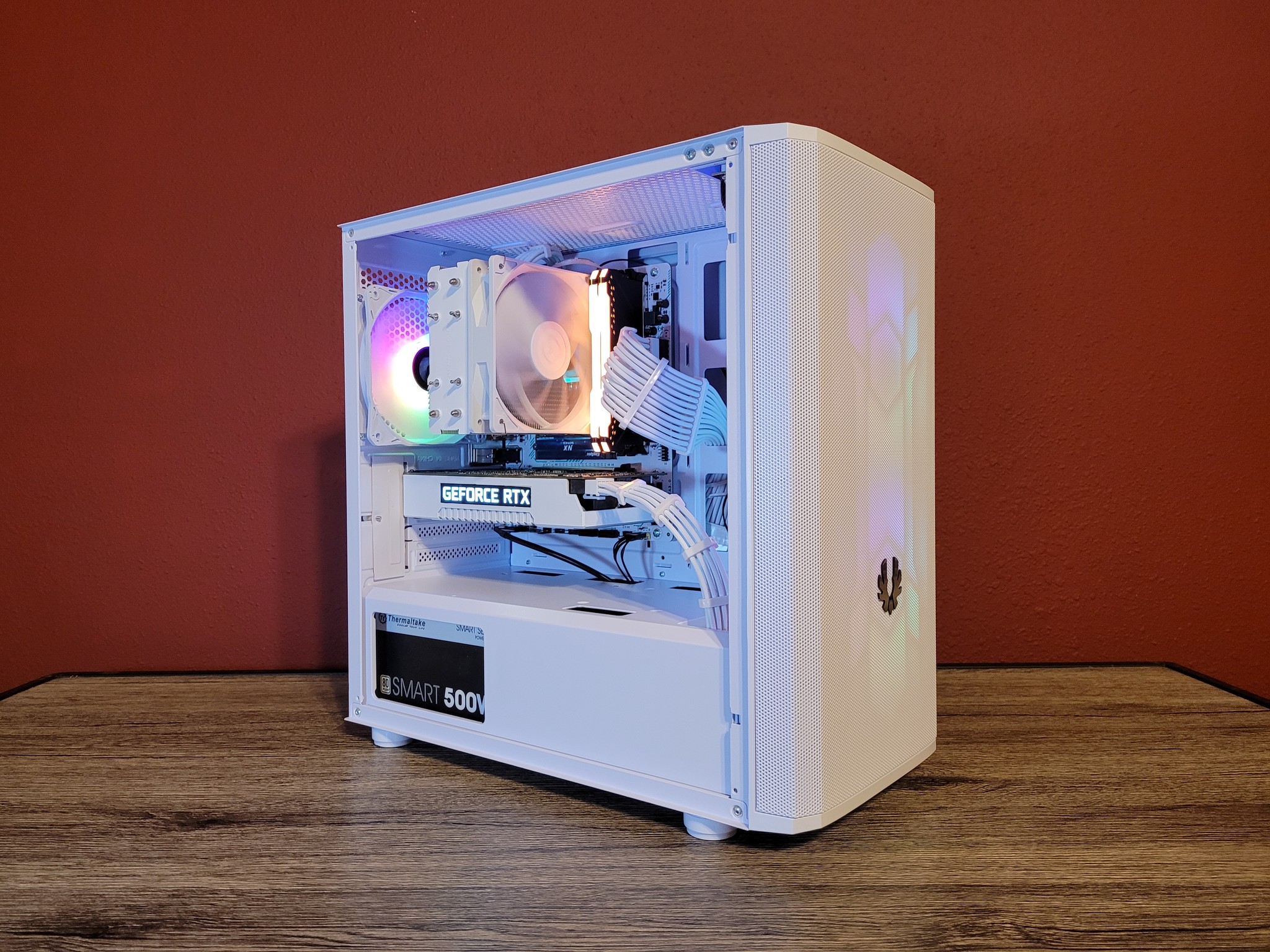 White RTX 2060 Gaming PC (Ryzen 5 2600X | 16GB RAM | 500GB SSD | Wifi + BT)