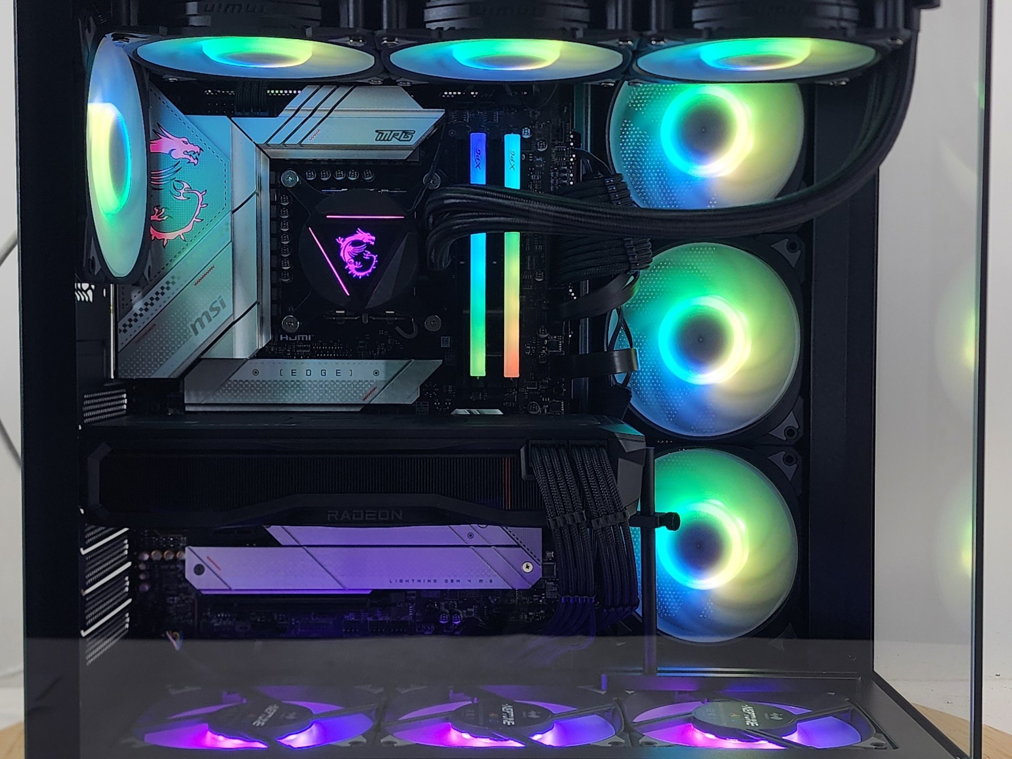 Gaming PC i7-12700KF 32GB RAM 2TB SSD RX 7900 XT 20GB Windows 11 Computer