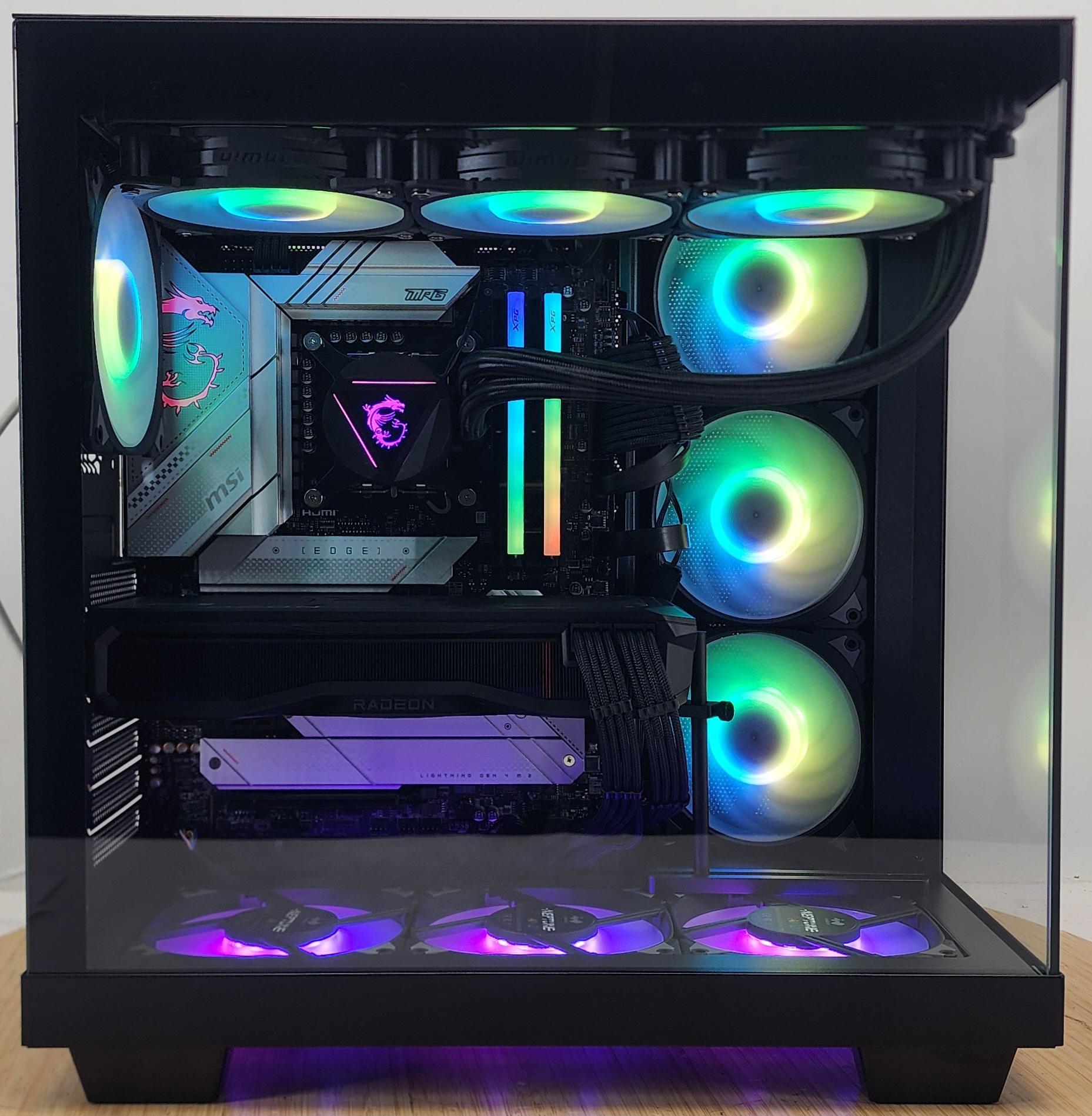 Gaming PC i7-12700KF 32GB RAM 2TB SSD RX 7900 XT 20GB Windows 11 Computer